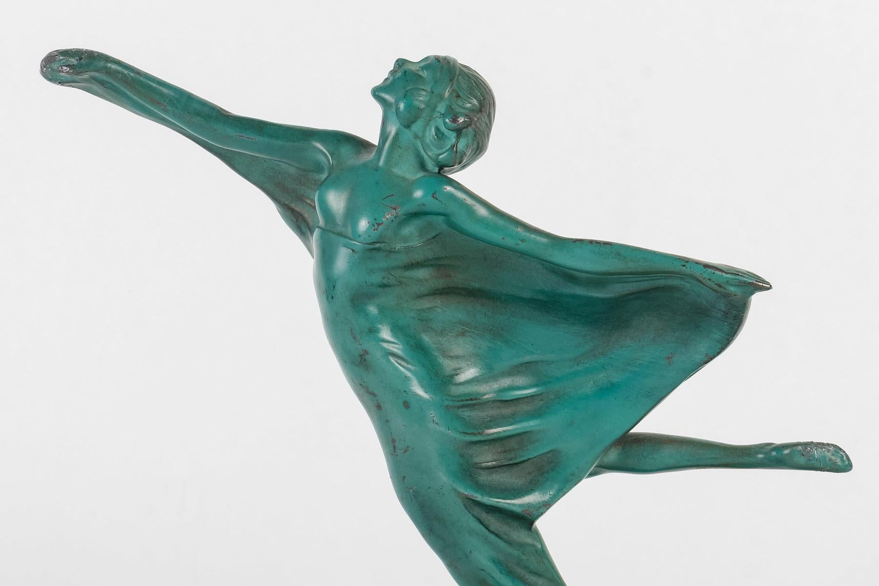 Art Deco Bronze sculpture by Max Le Verrier, circa 1930.