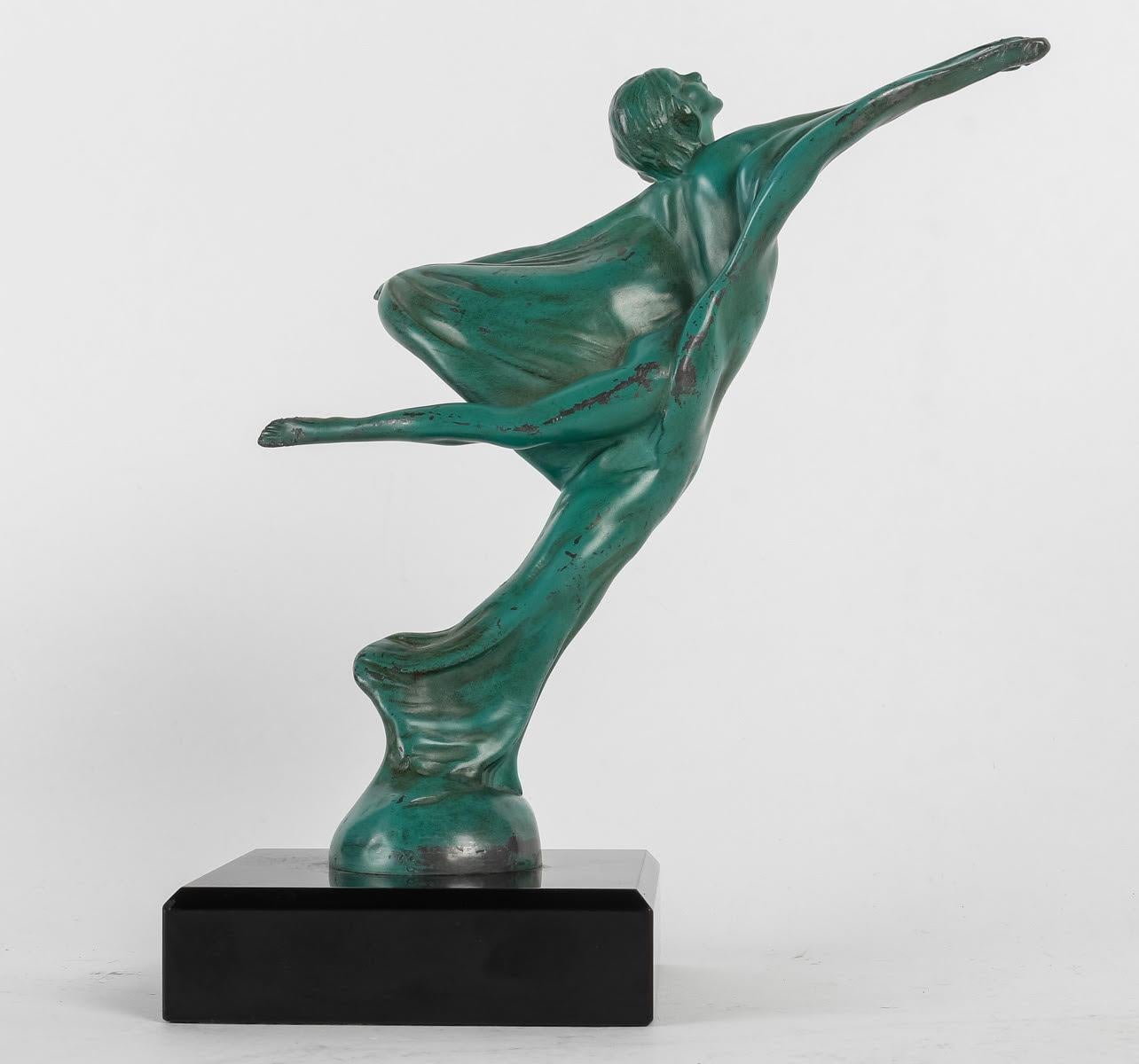 Bronze sculpture by Max Le Verrier, circa 1930. 1