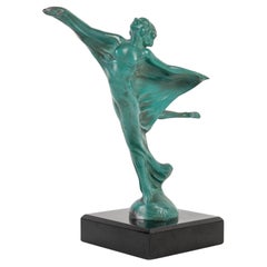 Bronze sculpture by Max Le Verrier, circa 1930.