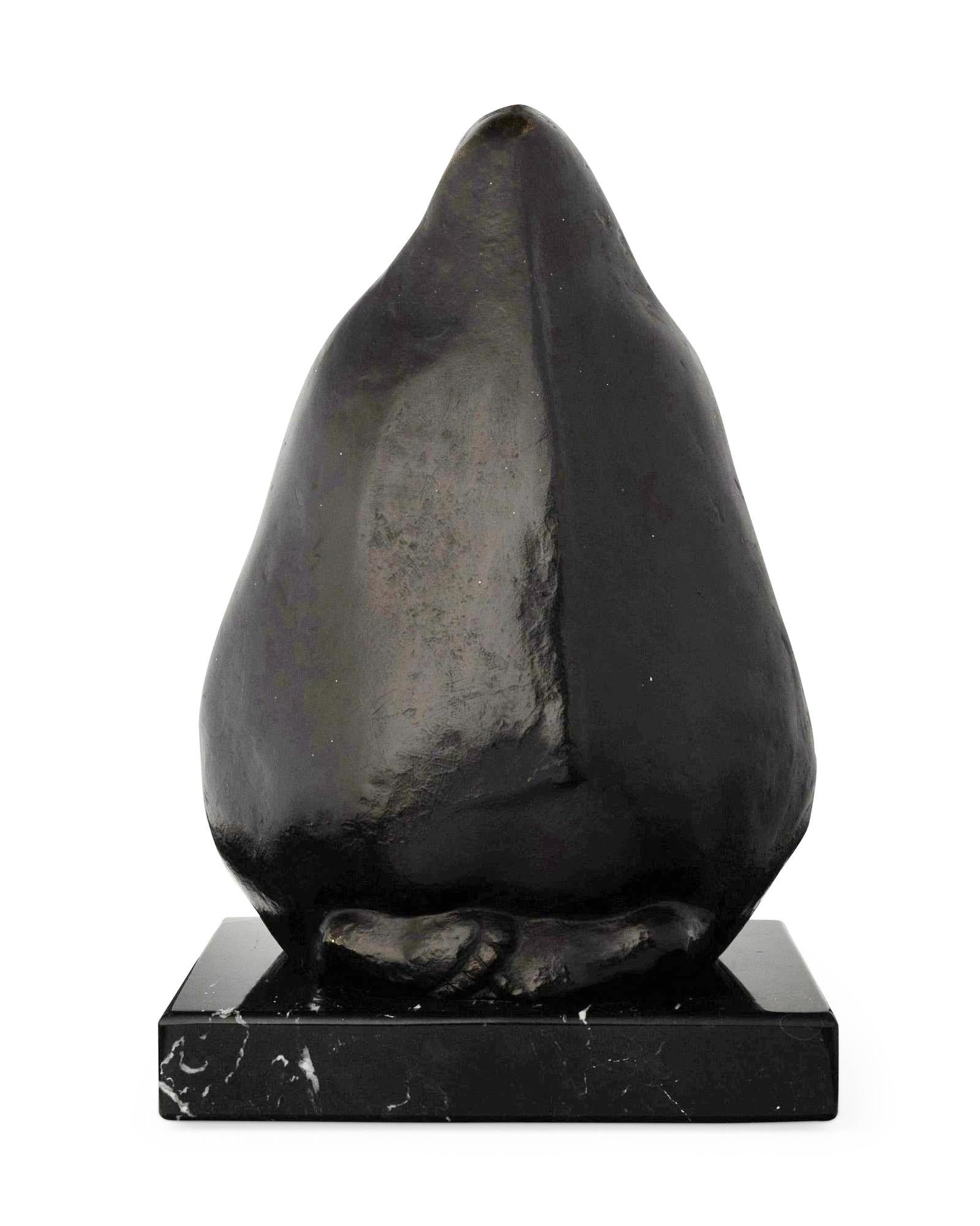 Modern Bronze Sculpture by Jorge Luis Cuevas (Mexico 1922) Dated, Signed & Numbered For Sale
