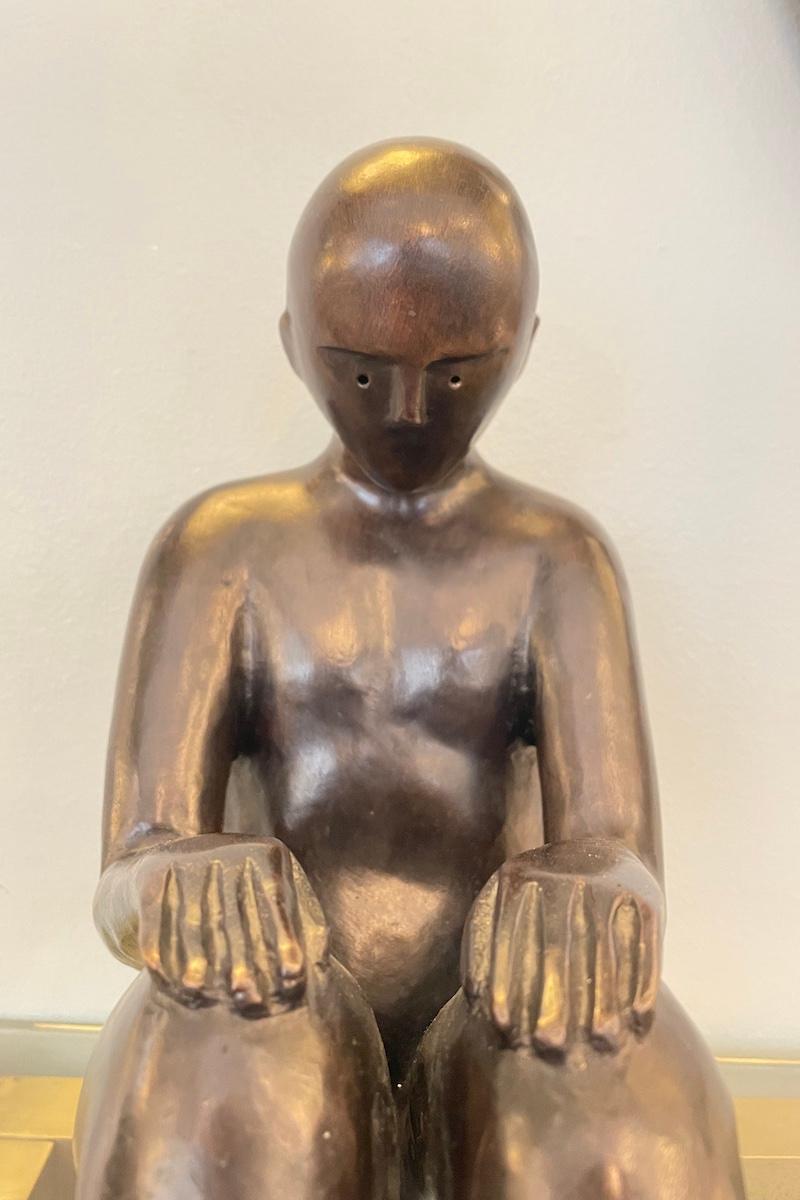 Scultura in bronzo di Mimmo Paladino in vendita 5