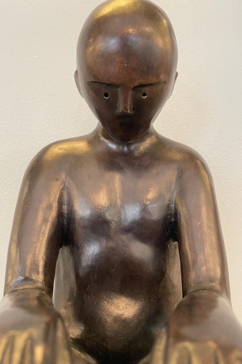 Scultura in bronzo di Mimmo Paladino in vendita 6