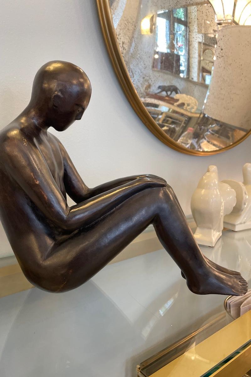 Bronzo Scultura in bronzo di Mimmo Paladino in vendita