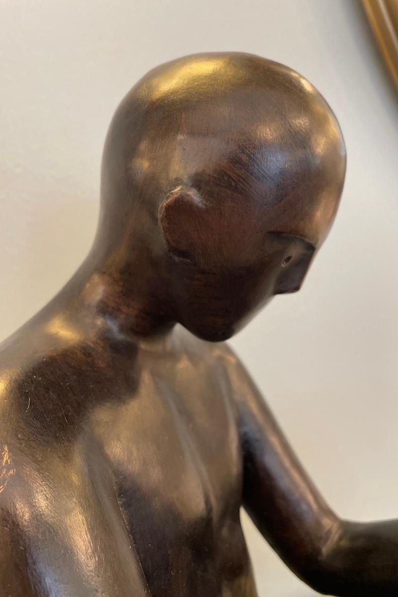 Scultura in bronzo di Mimmo Paladino in vendita 1