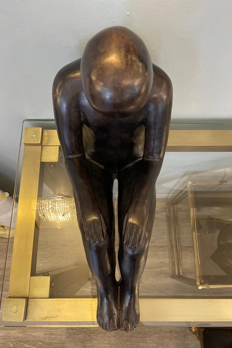 Scultura in bronzo di Mimmo Paladino in vendita 2
