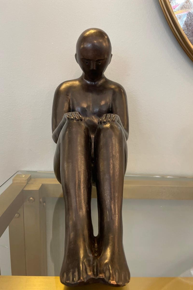 Scultura in bronzo di Mimmo Paladino in vendita 3
