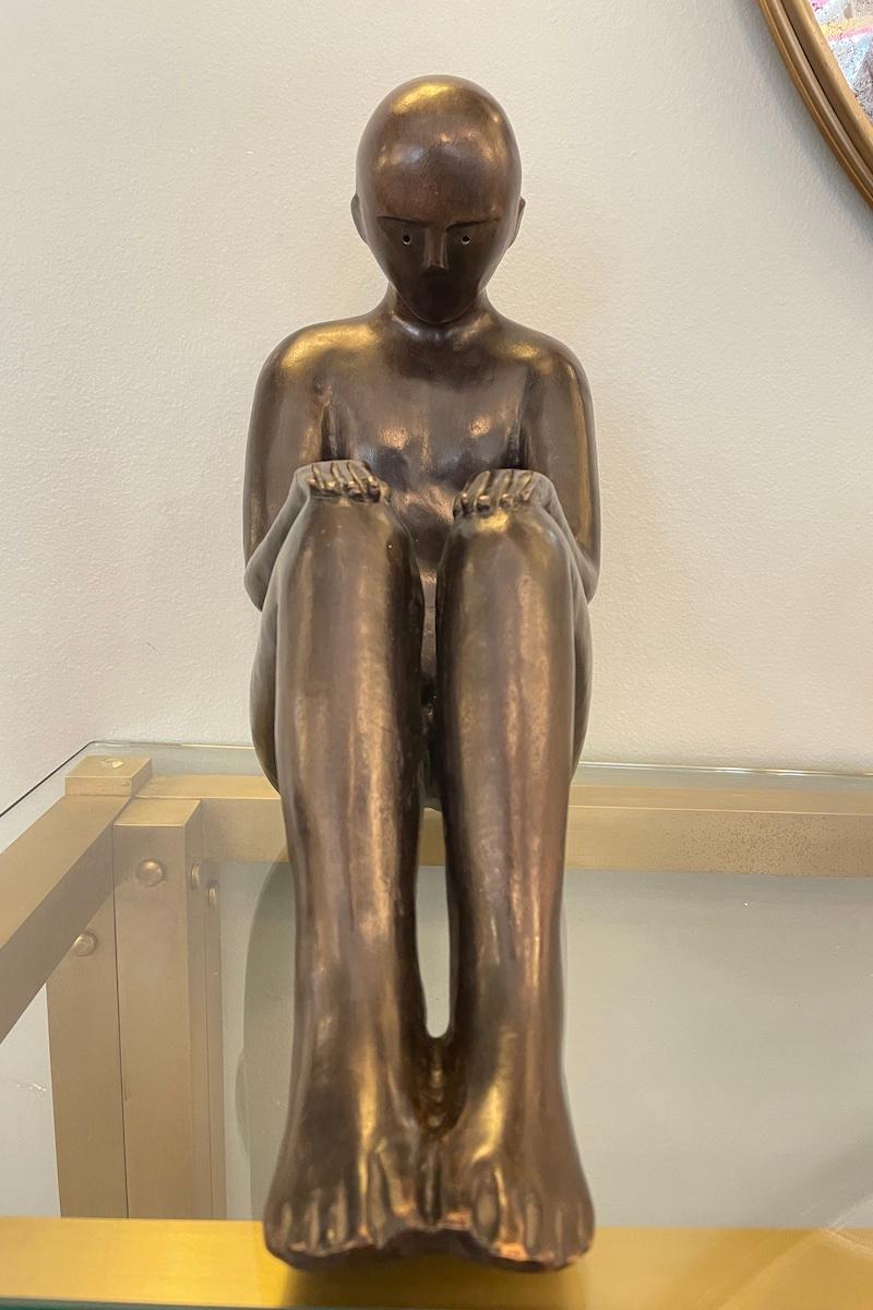 Scultura in bronzo di Mimmo Paladino in vendita 4