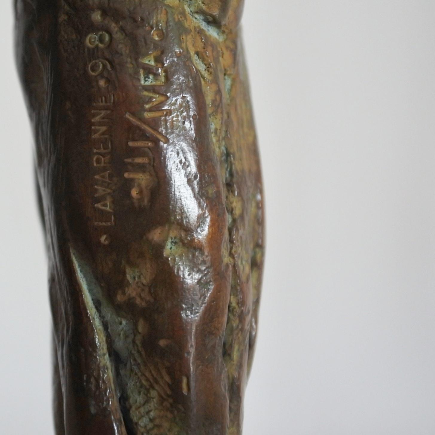 Fine XX secolo Scultura in bronzo di Nicolas Lavarenne 1998