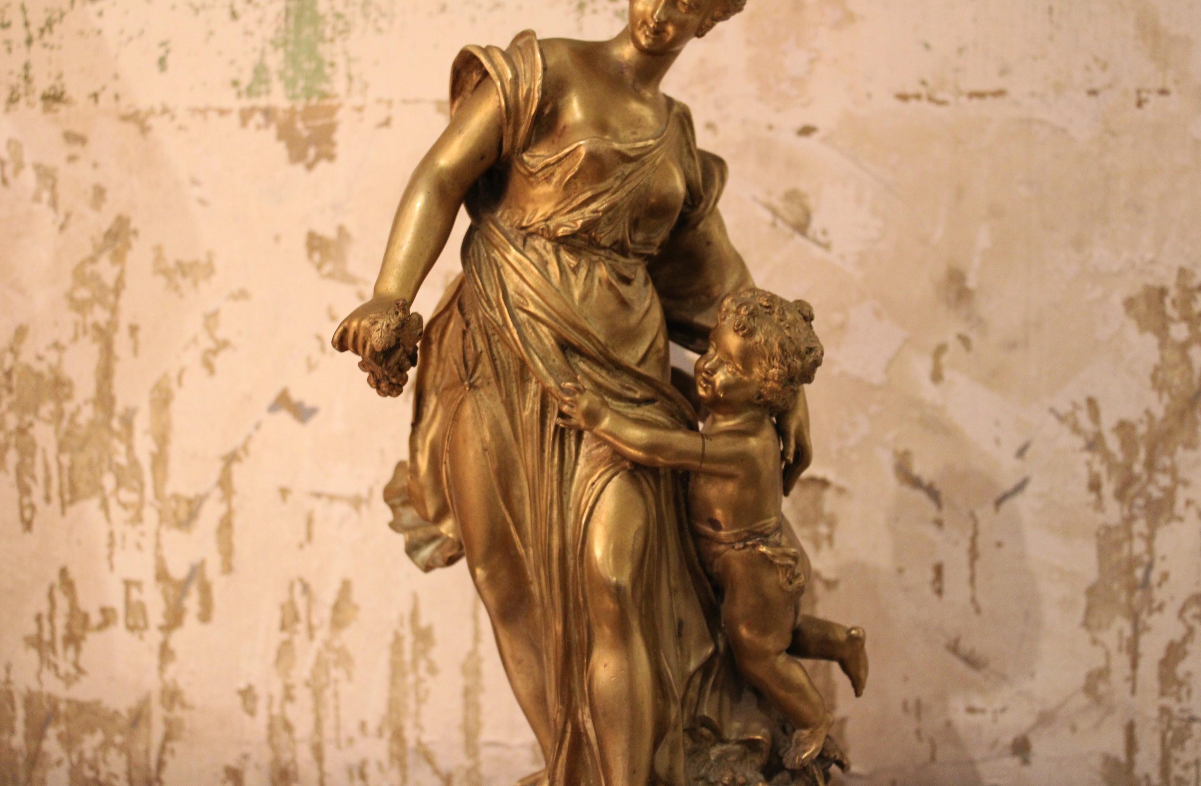 French Bronze sculpture, by Paul Duboy (1830-1887) France, 19th century  For Sale