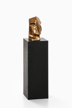 Bronze-Skulptur von Pipin Henderson, 1950er Jahre