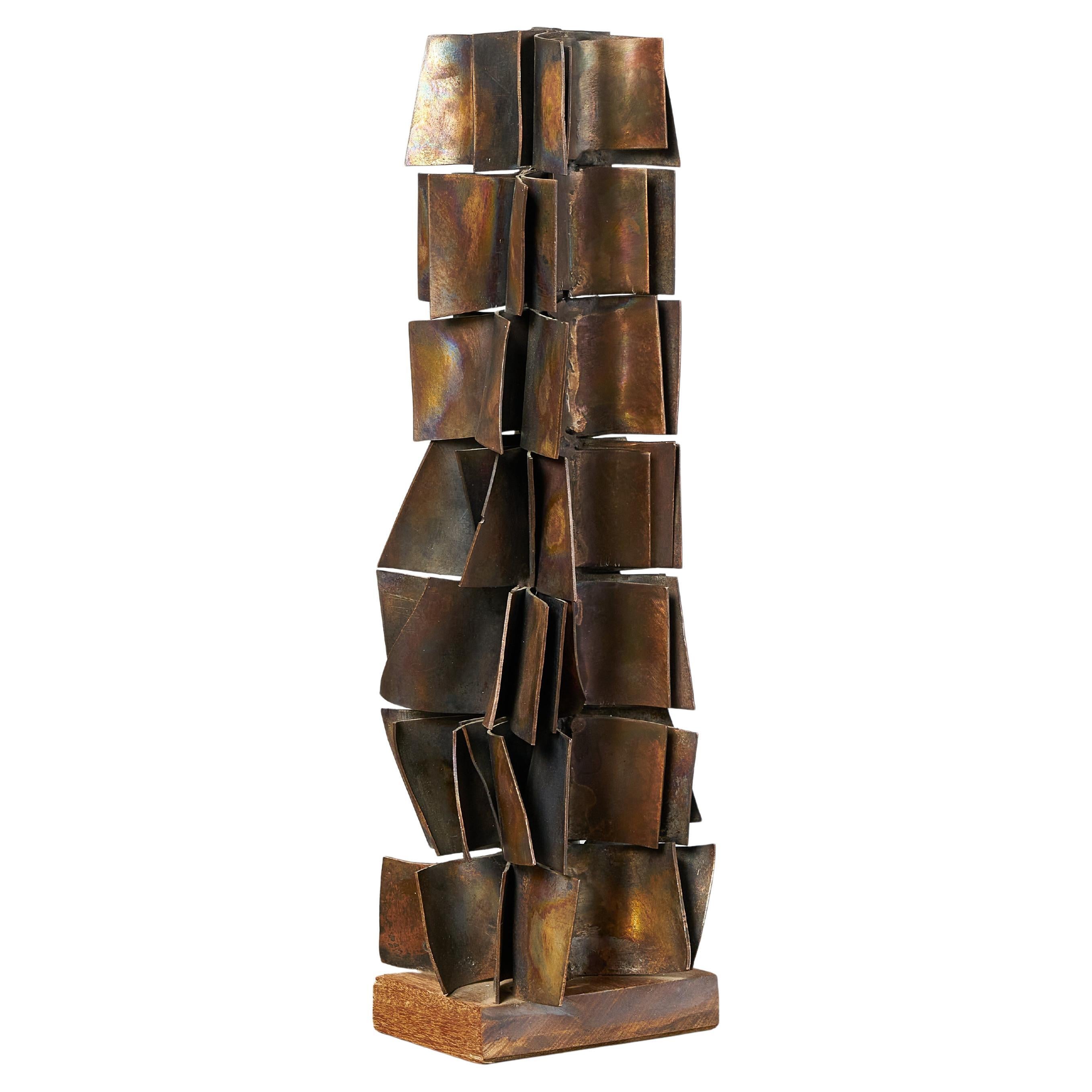 Escultura de bronce del renombrado artista Duayne Hatchett