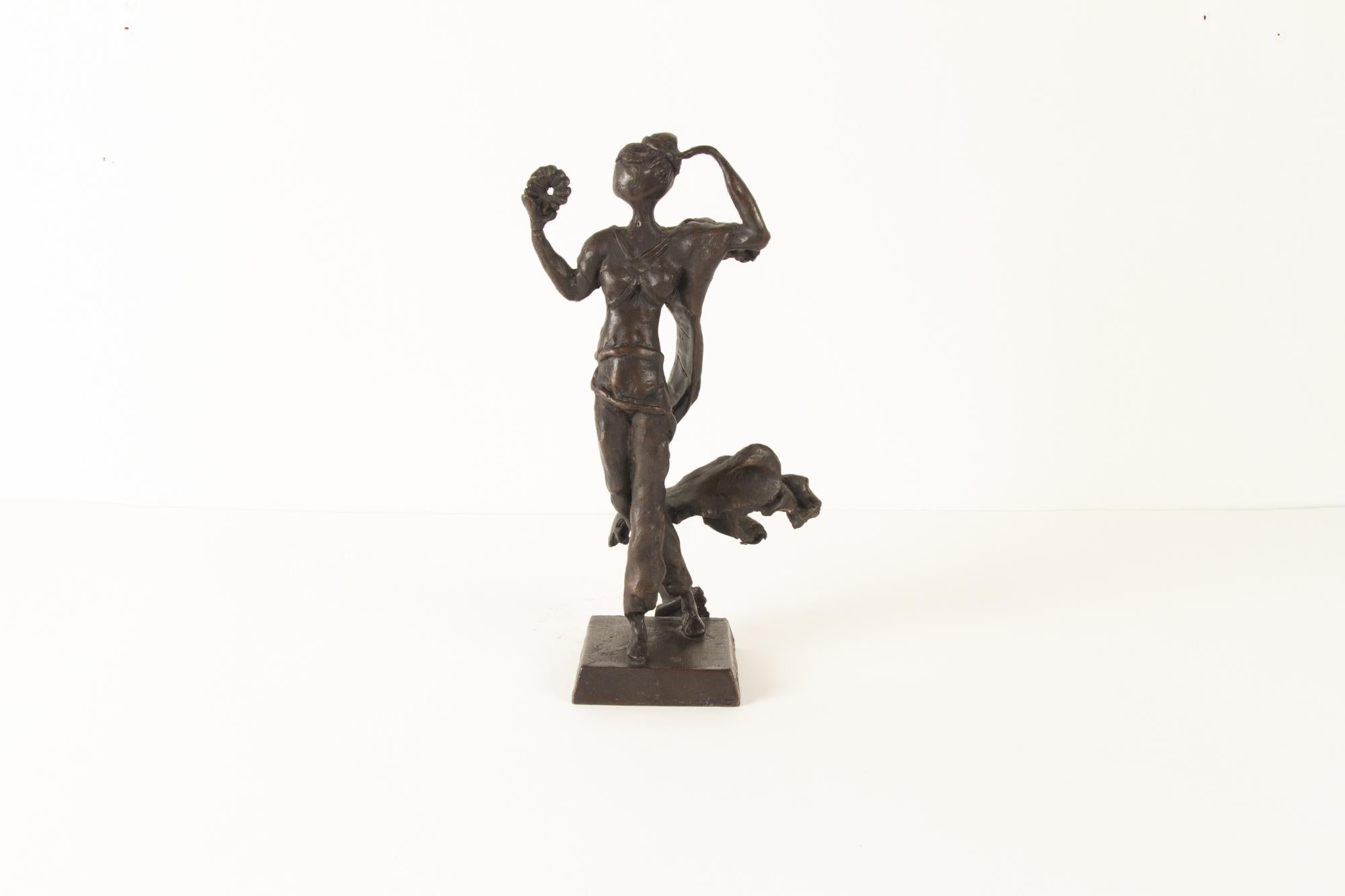 Modern Bronze Sculpture by Rob Cerneüs For Sale
