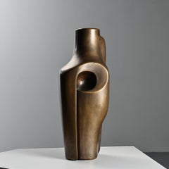 Scultura in bronzo di Robert Neuhauser, Svizzera anni '80