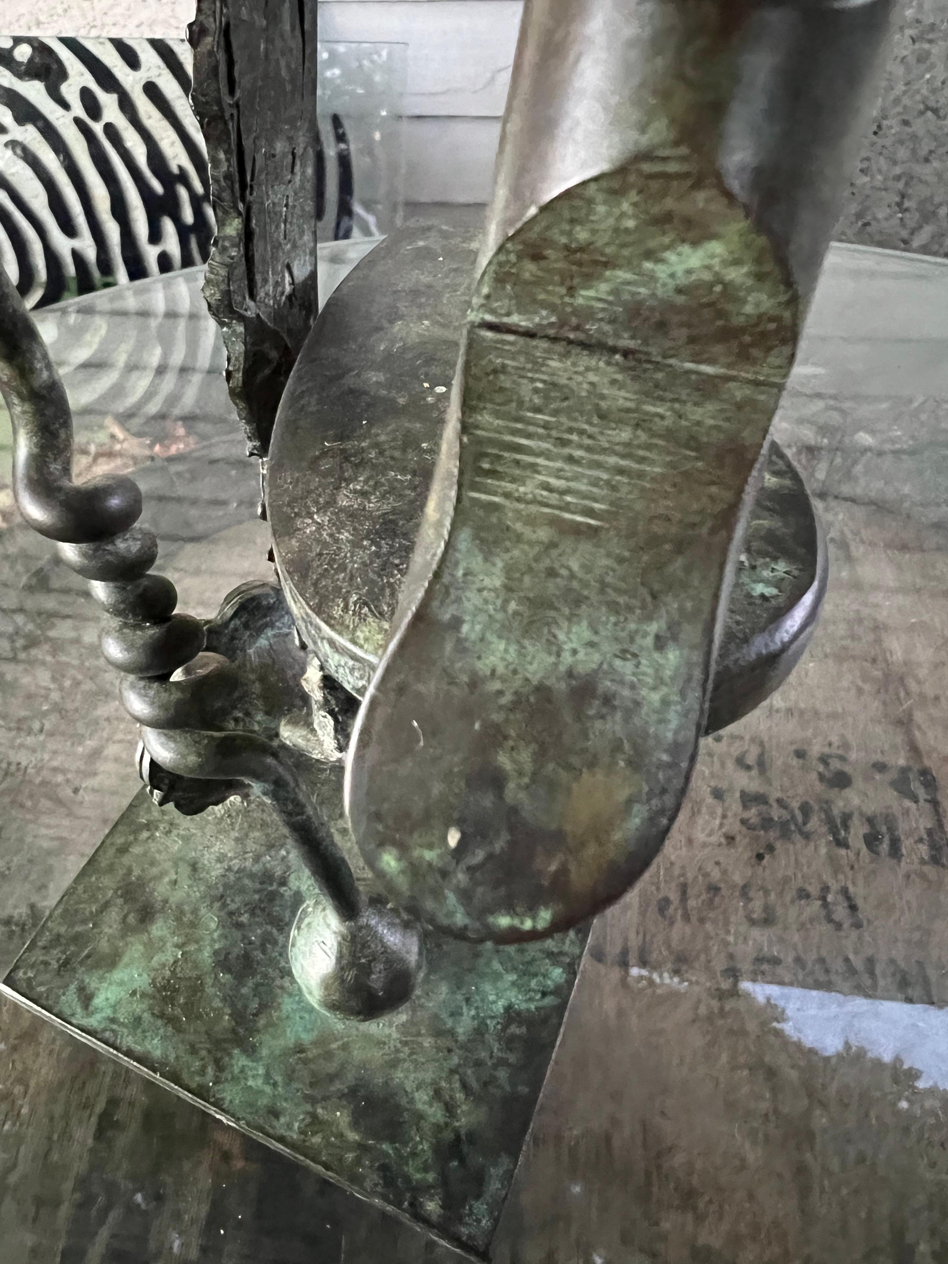 Bronze Sculpture by Rodger Mack, circa 1970s For Sale 1