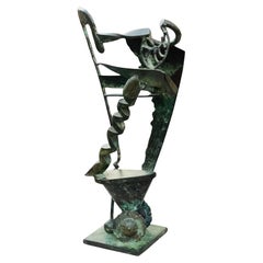 Bronze Sculpture by Rodger Mack, circa 1970s