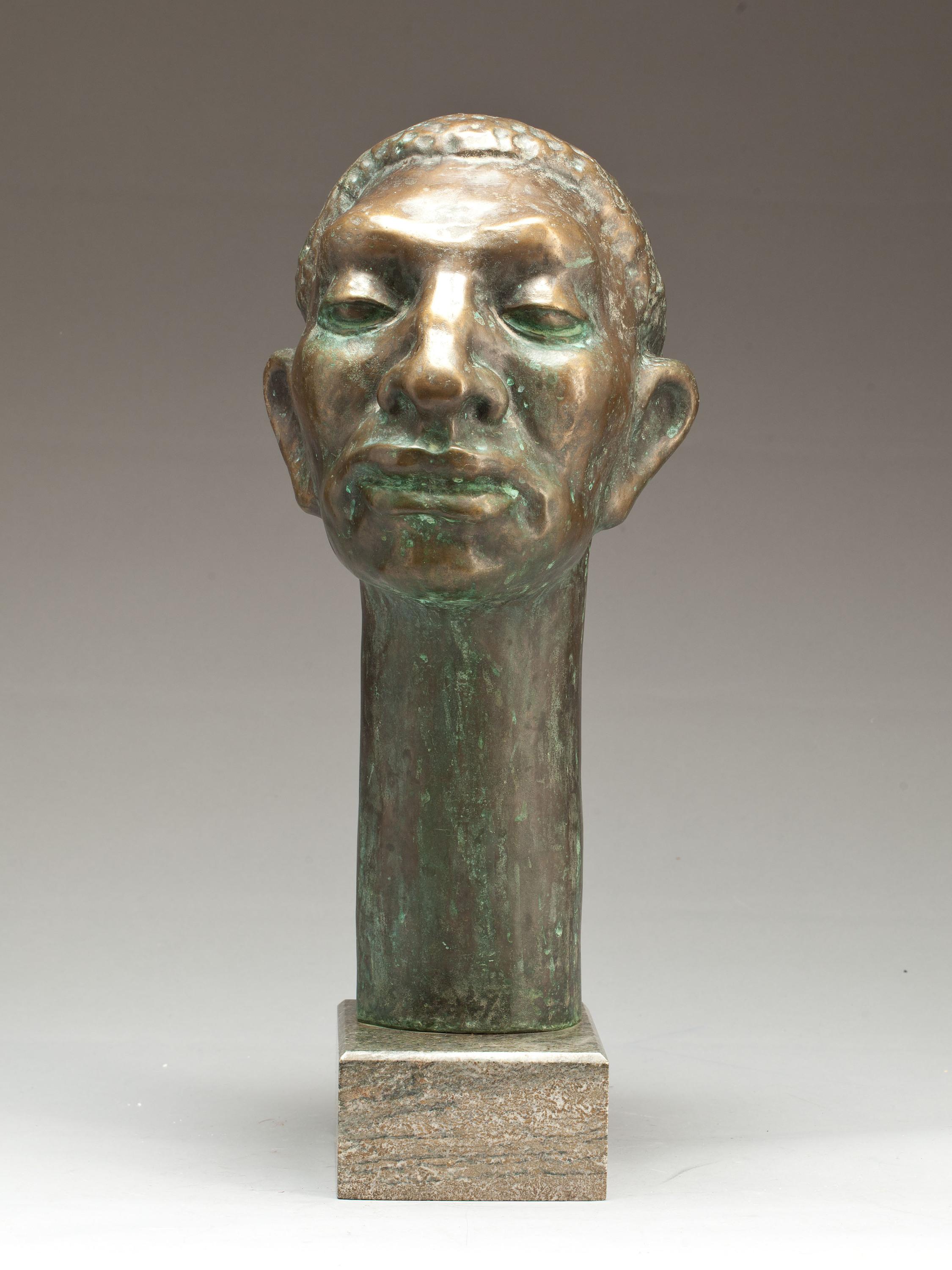 Sculpture en bronze de Sigge Berggren  Suède, 1950, signé Bon état - En vente à Paris, FR
