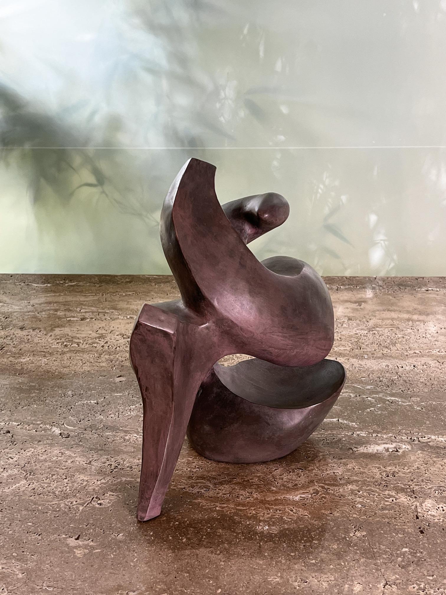 Milieu du XXe siècle Sculpture en bronze de Ted Egri en vente