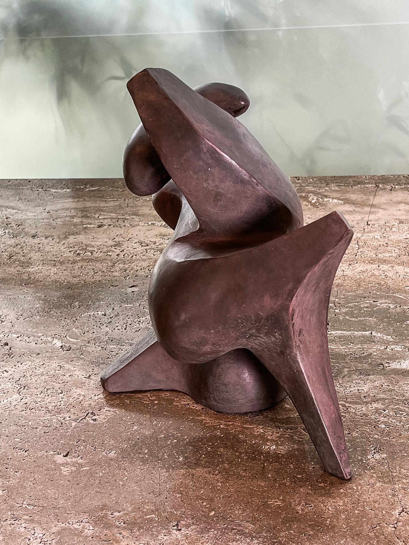 Bronze Sculpture en bronze de Ted Egri en vente