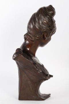 Bronze Sculpture by Van Der Straeten, circa 1885, Napoleon III.