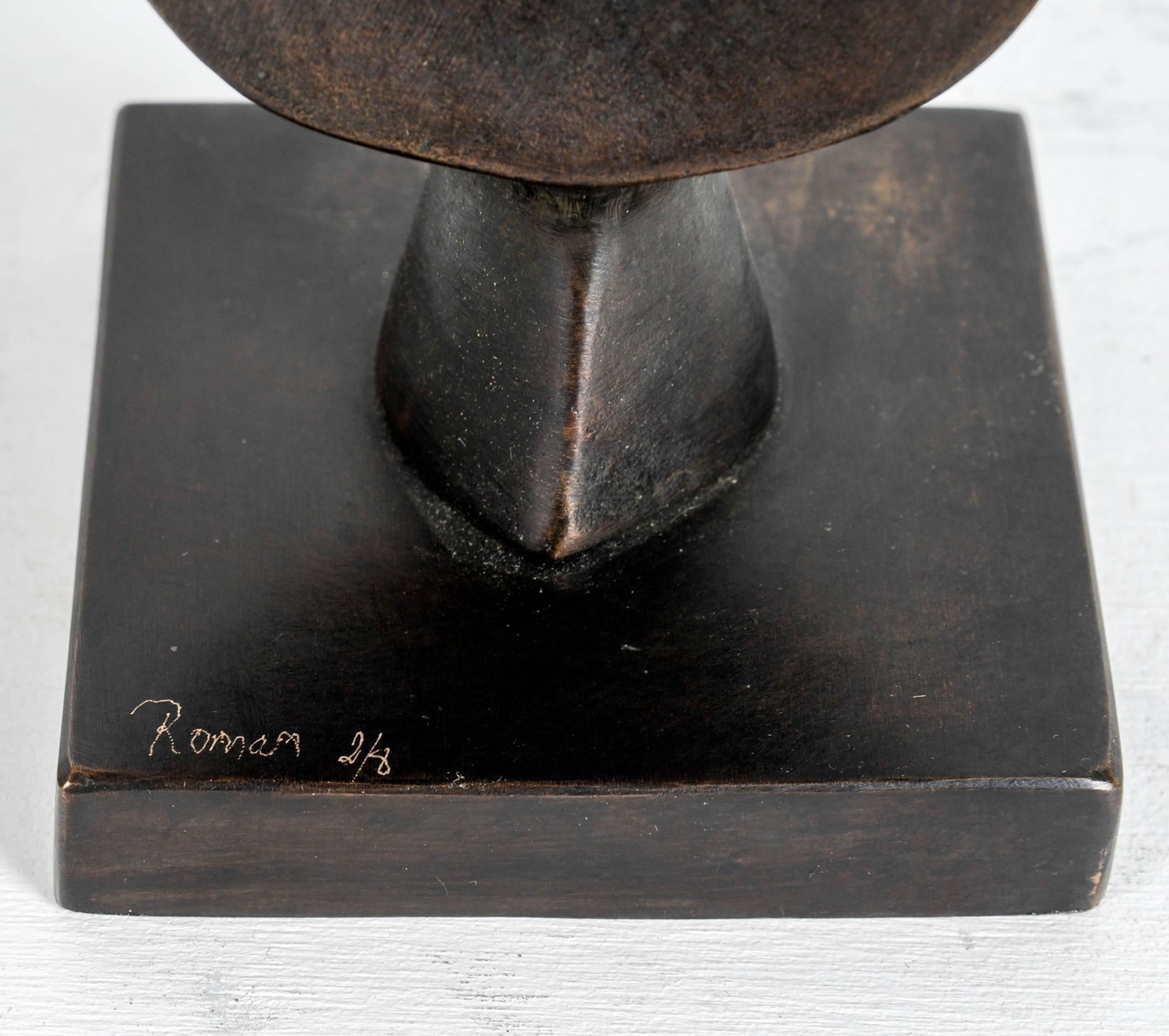 Bronze sculpture by Victor Roman. Signed and numbered 2/8.