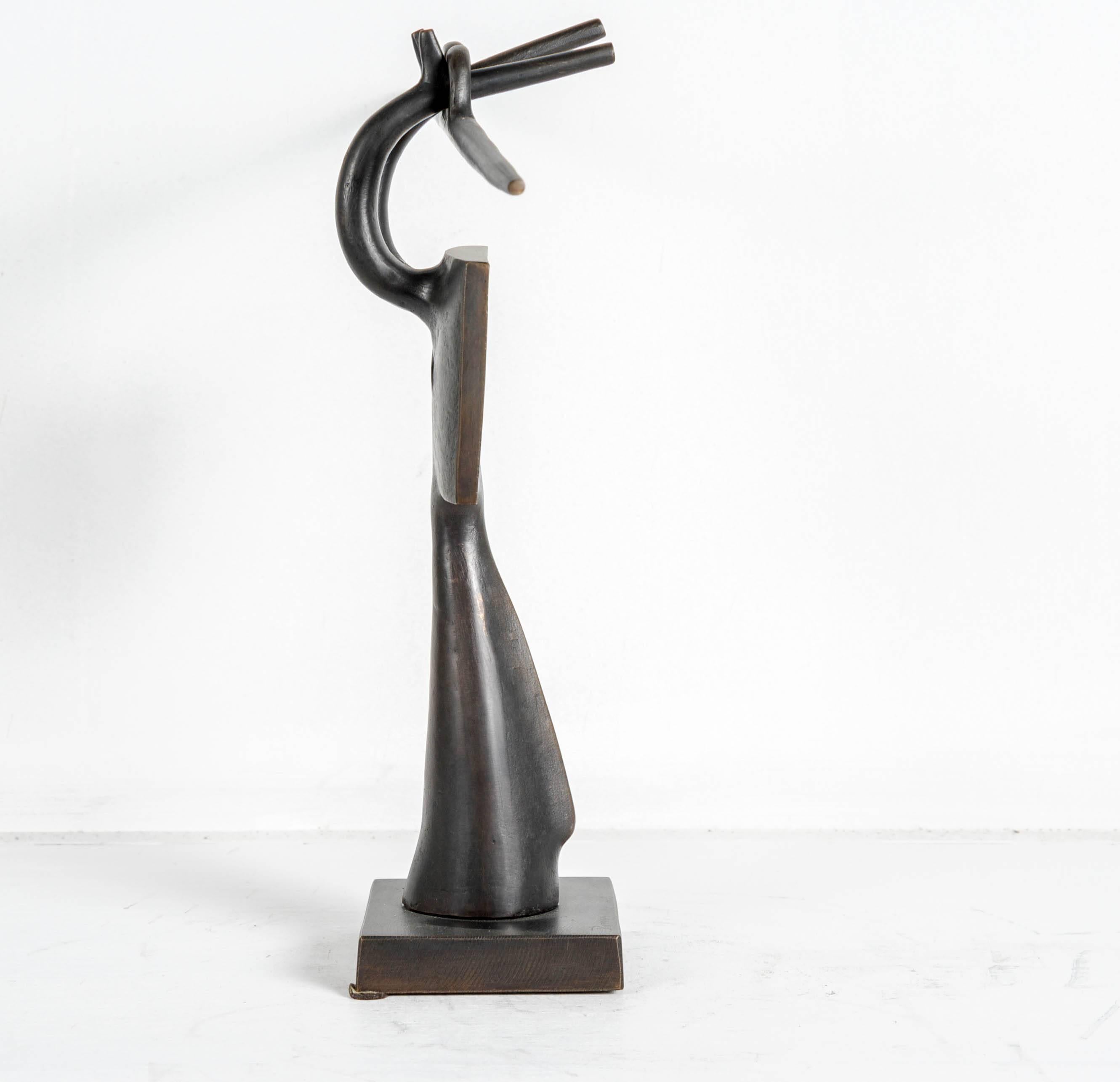 Late 20th Century Bronze Sculpture by Victor Roman