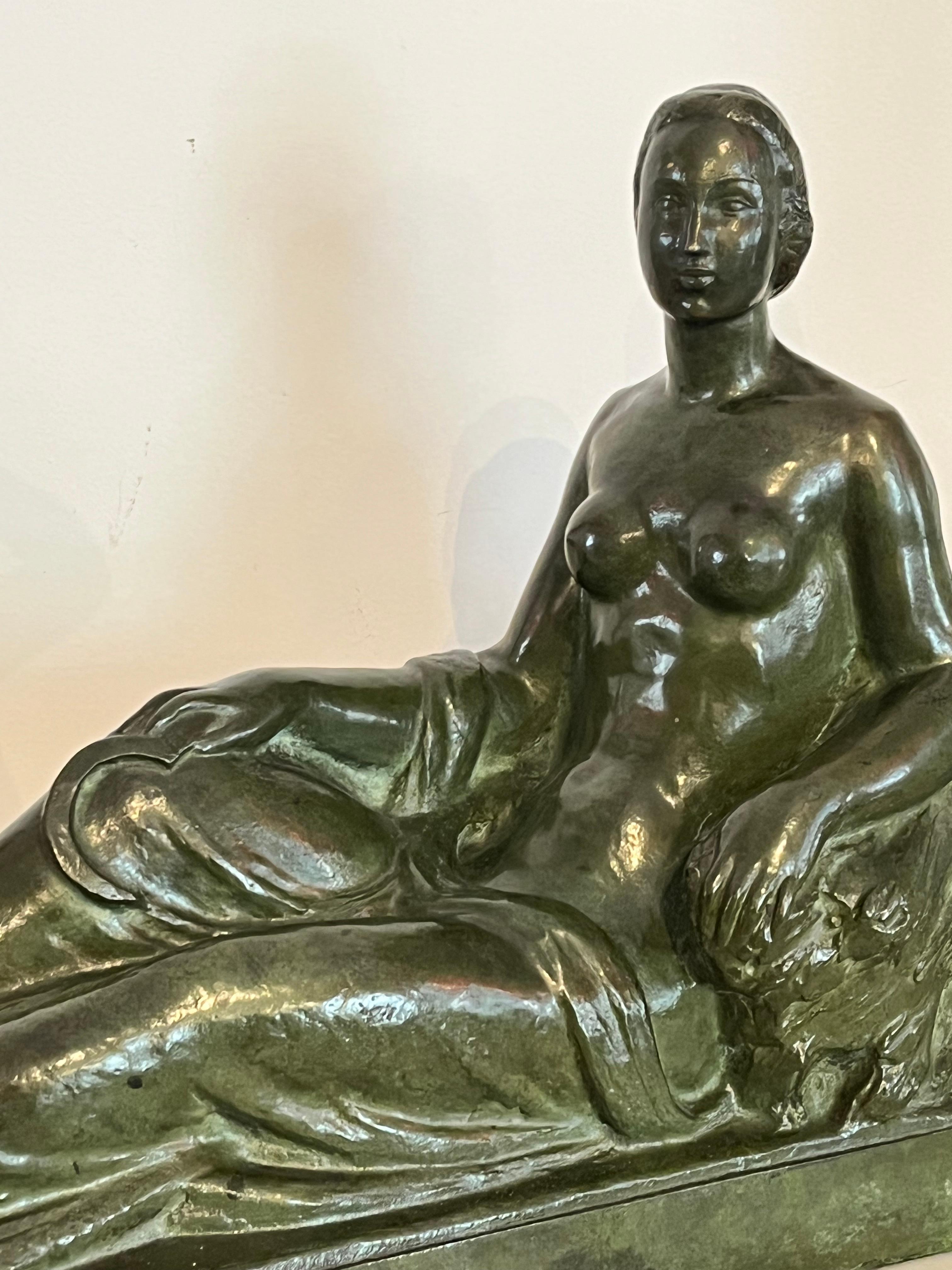 French Bronze Sculpture - Ceres - Privat/susse Frères - France - 20th Century For Sale