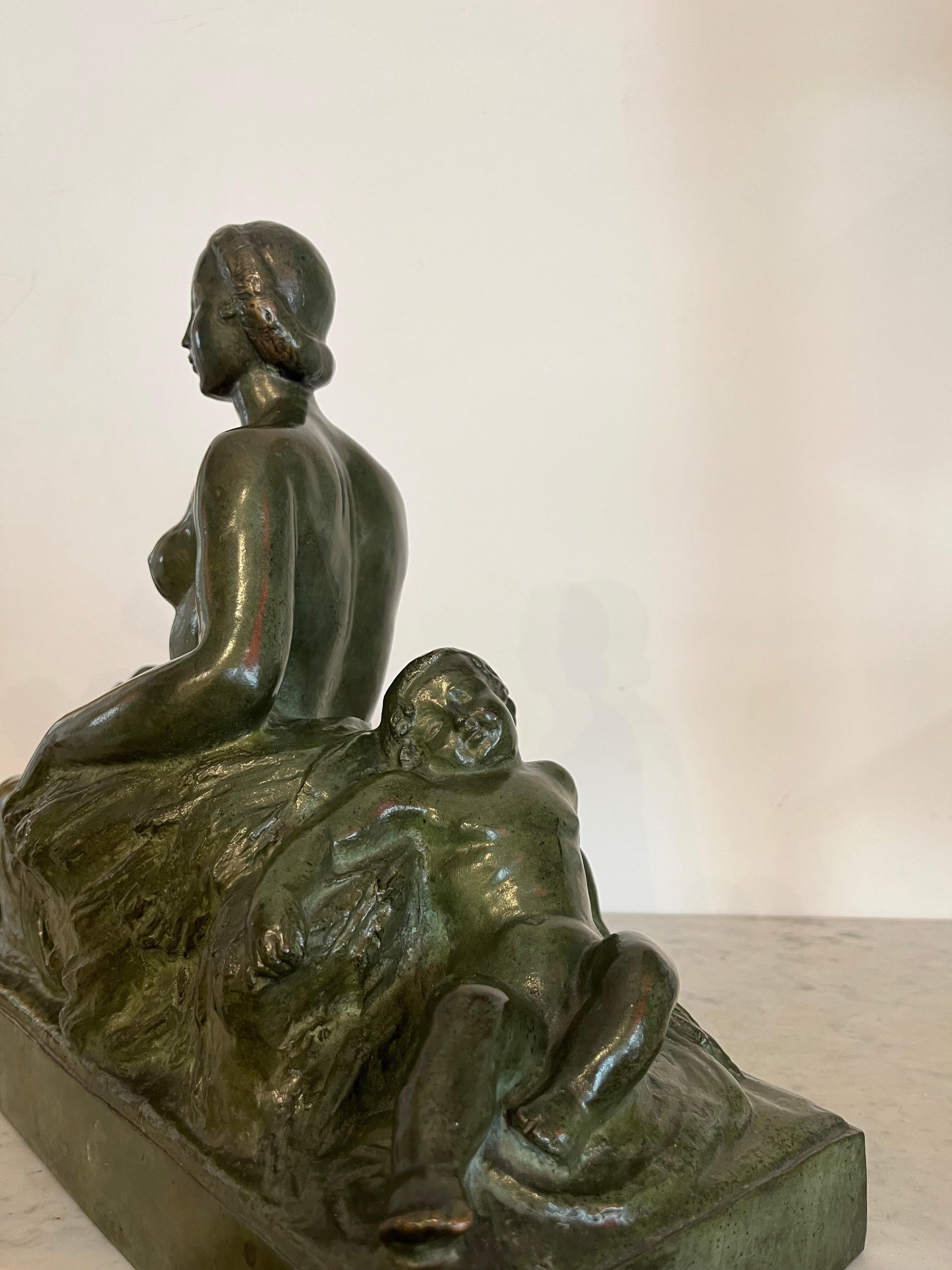 Bronze Sculpture - Ceres - Privat/susse Frères - France - 20th Century In Good Condition For Sale In CANNES, FR