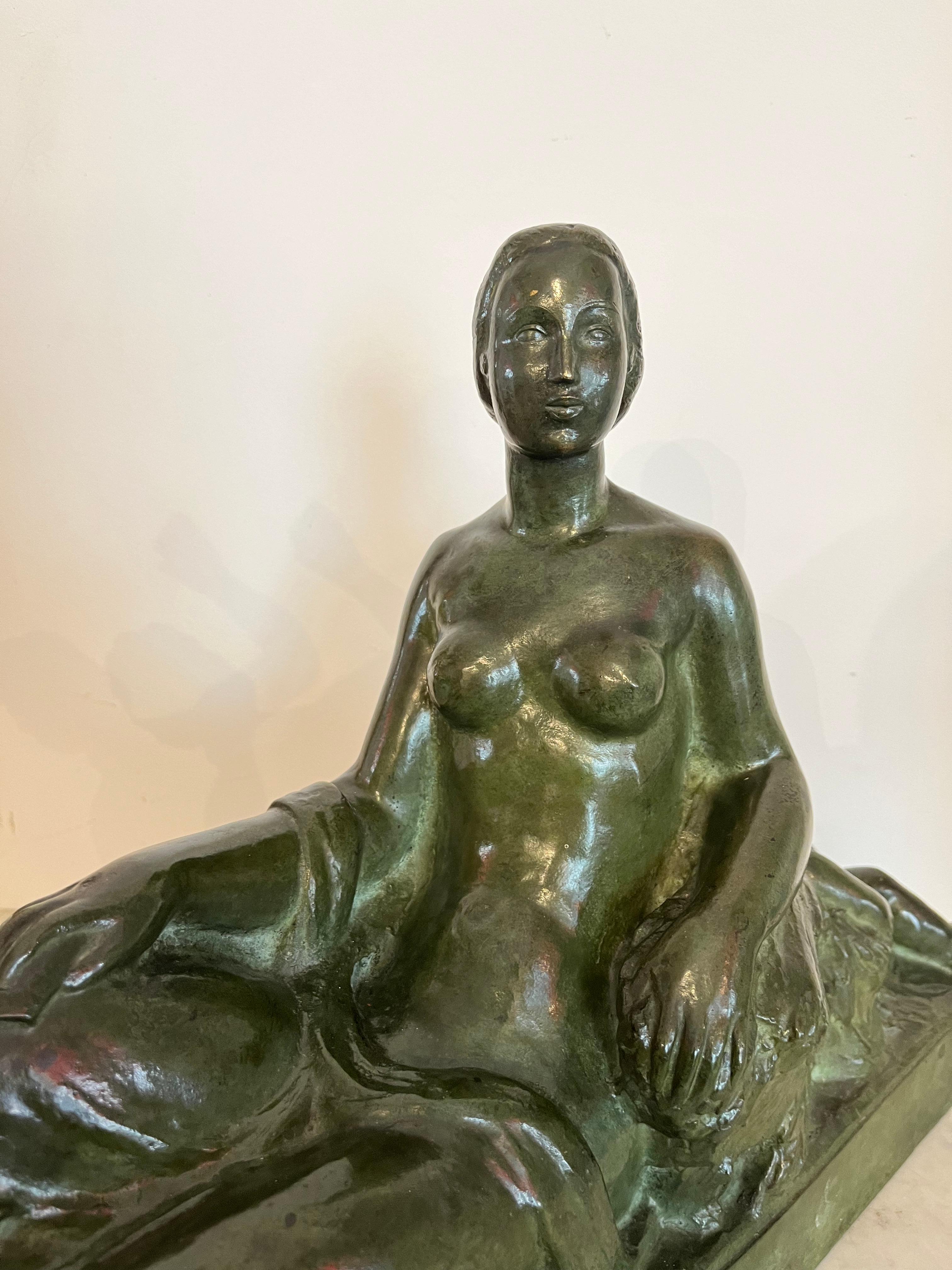 Bronze Sculpture - Ceres - Privat/susse Frères - France - 20th Century For Sale 1