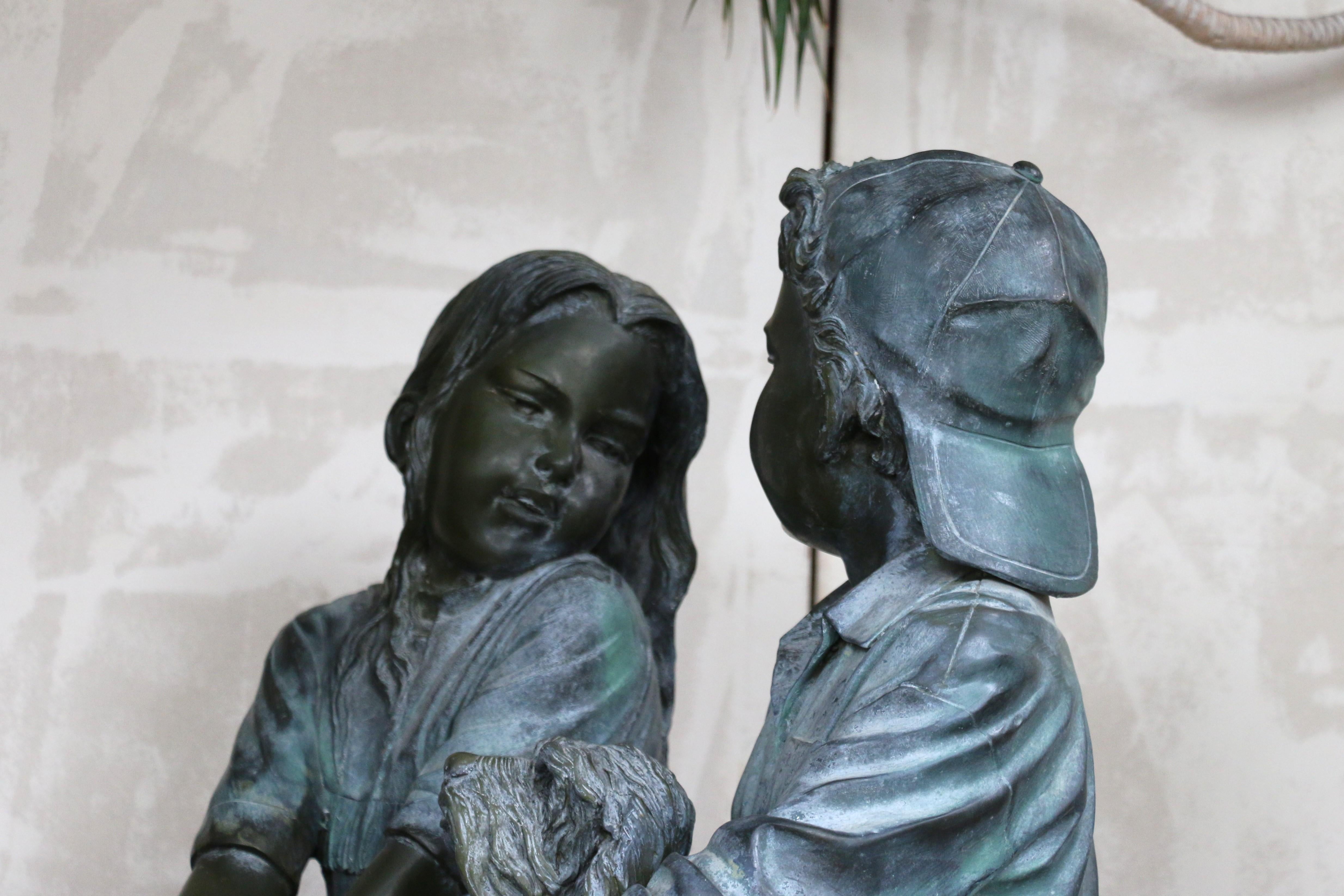 Scultura in bronzo 