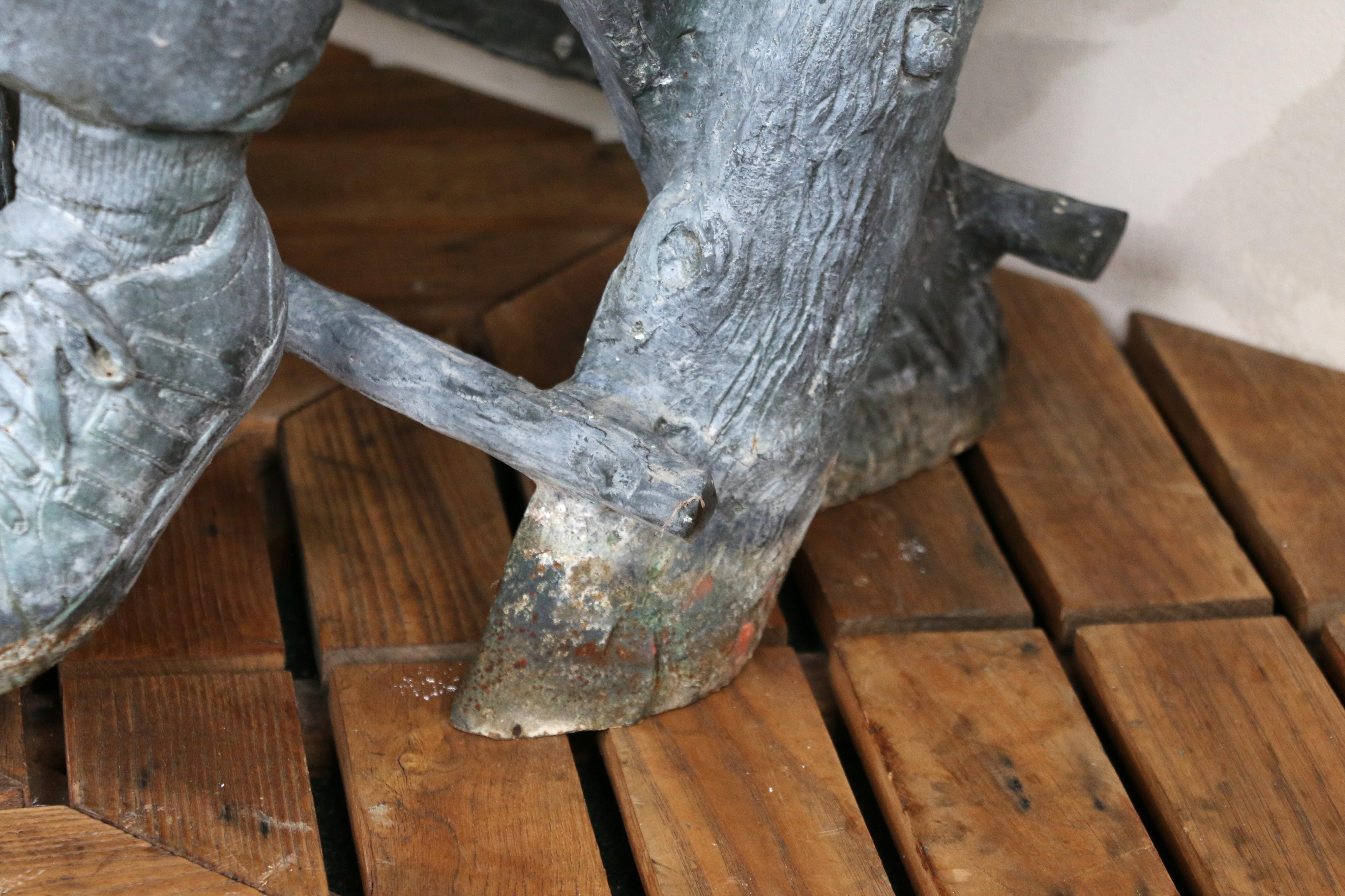 Scultura in bronzo 