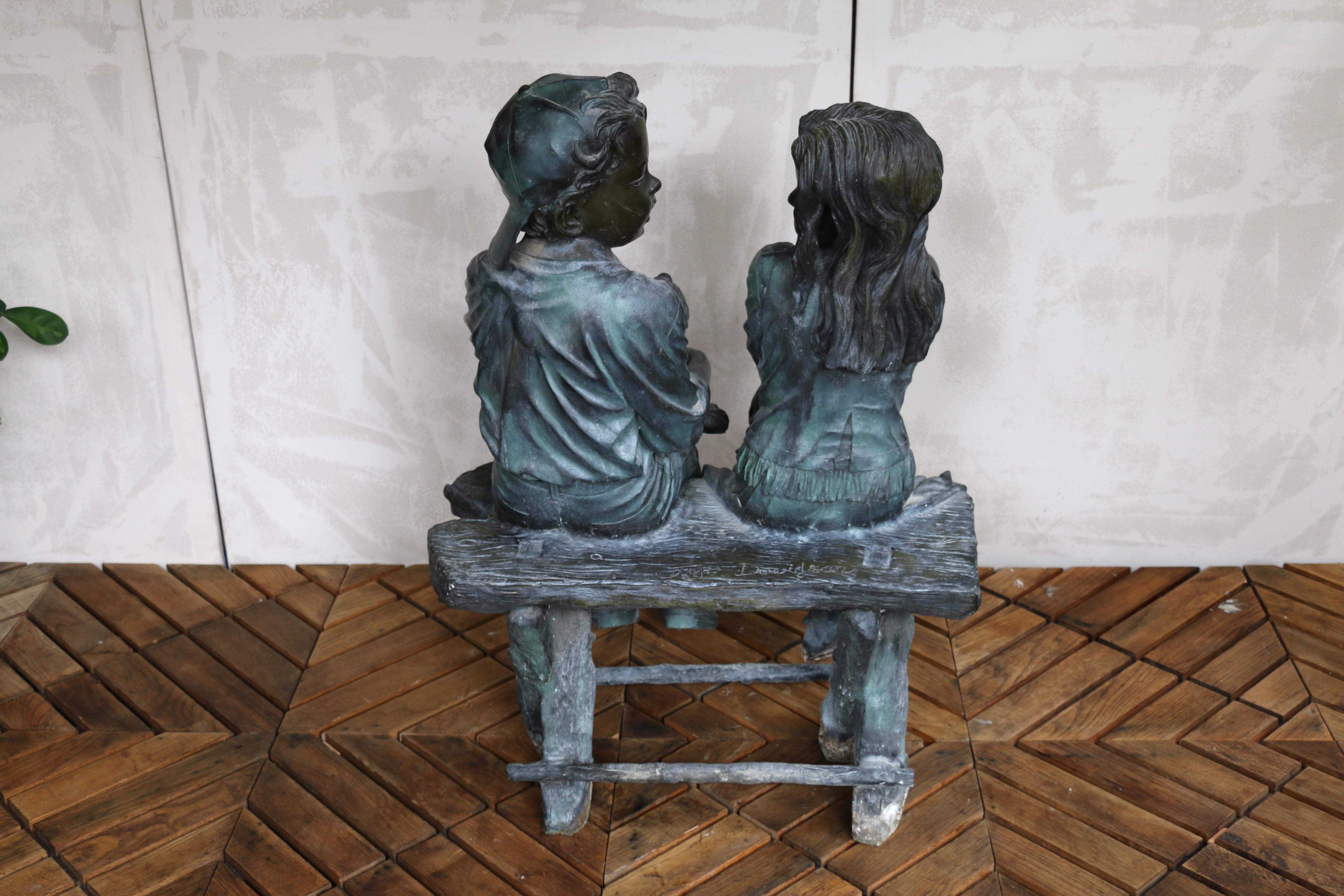 XX secolo Scultura in bronzo 