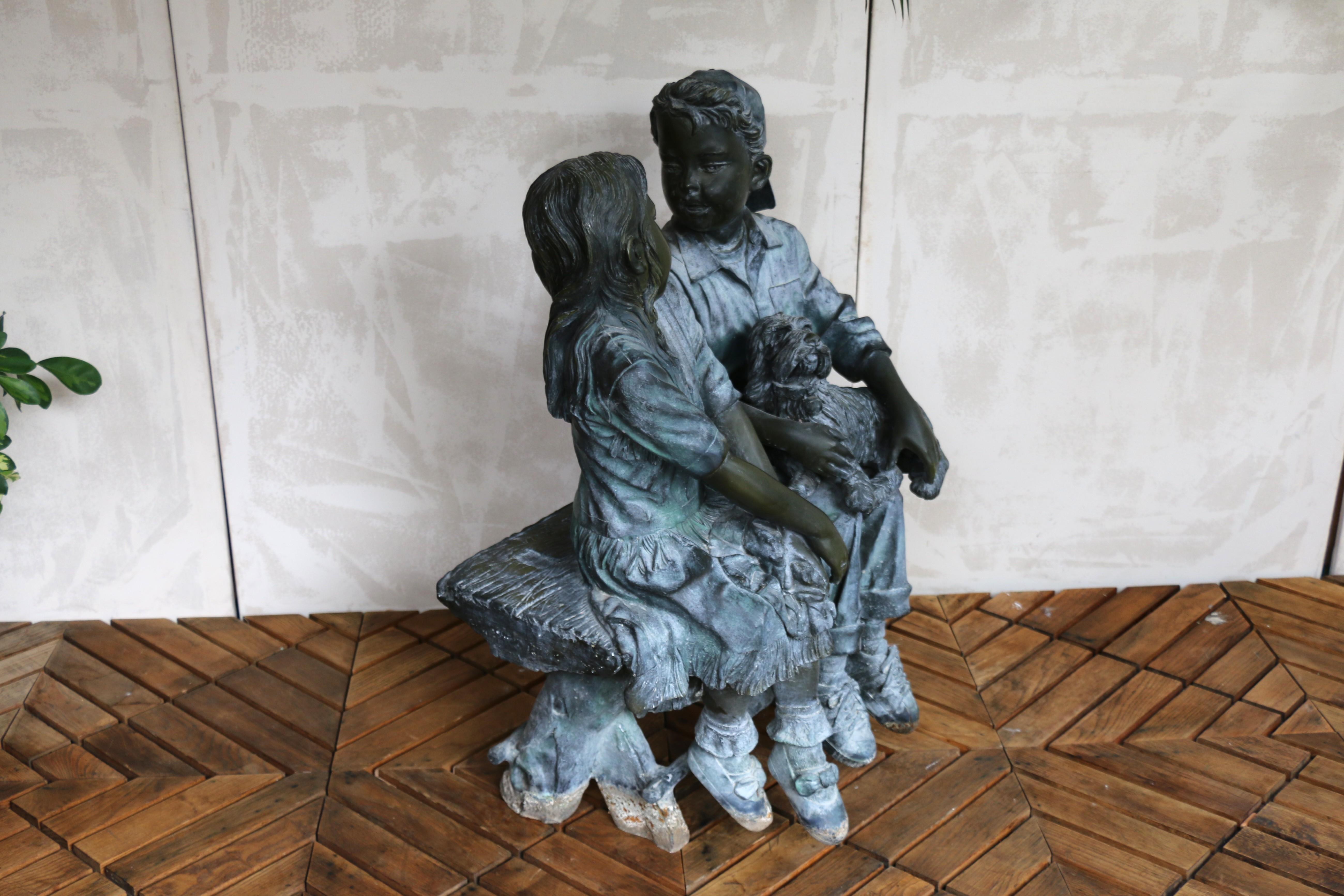 Scultura in bronzo 