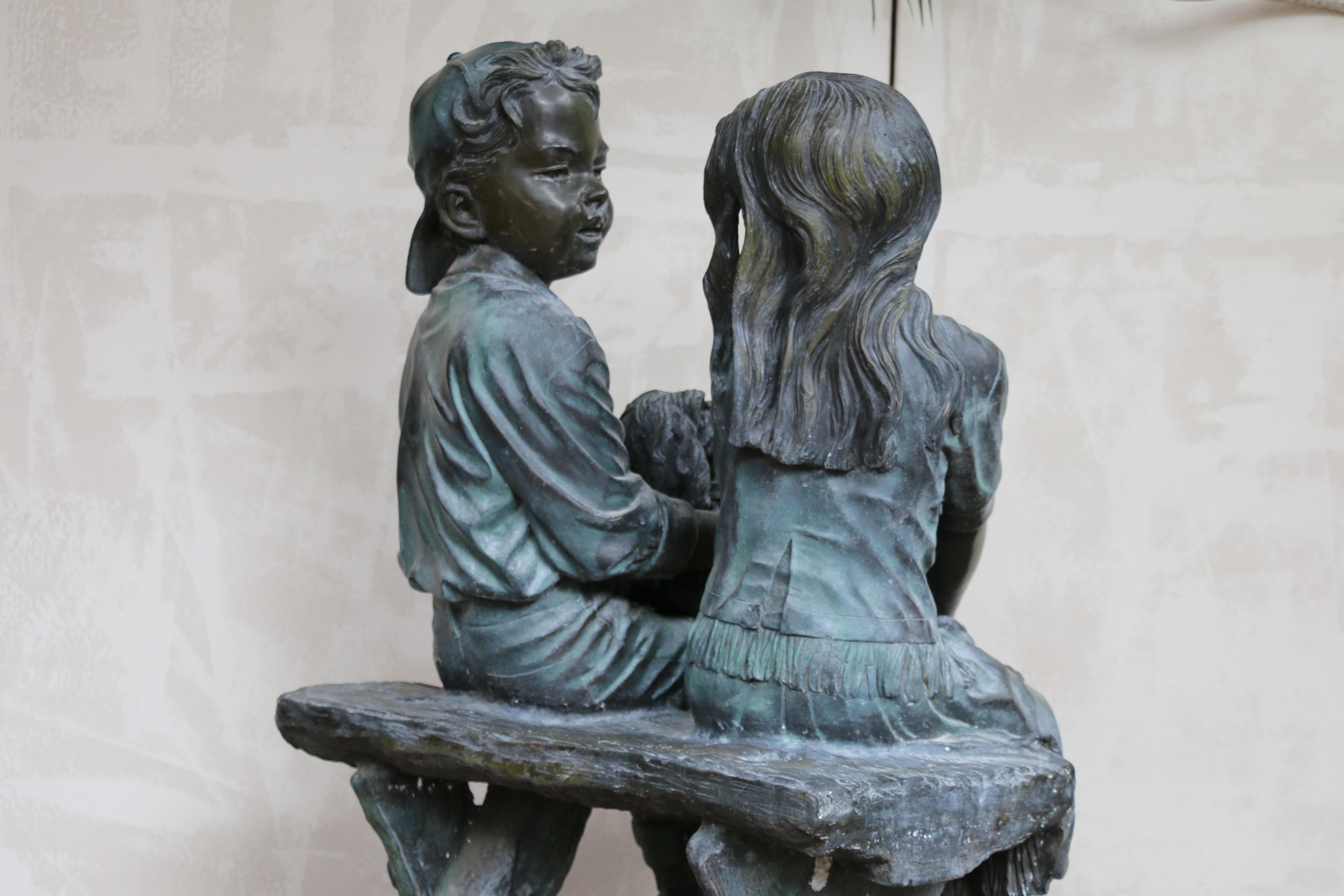 Scultura in bronzo 