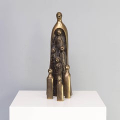 Sculpture en bronze "chœur