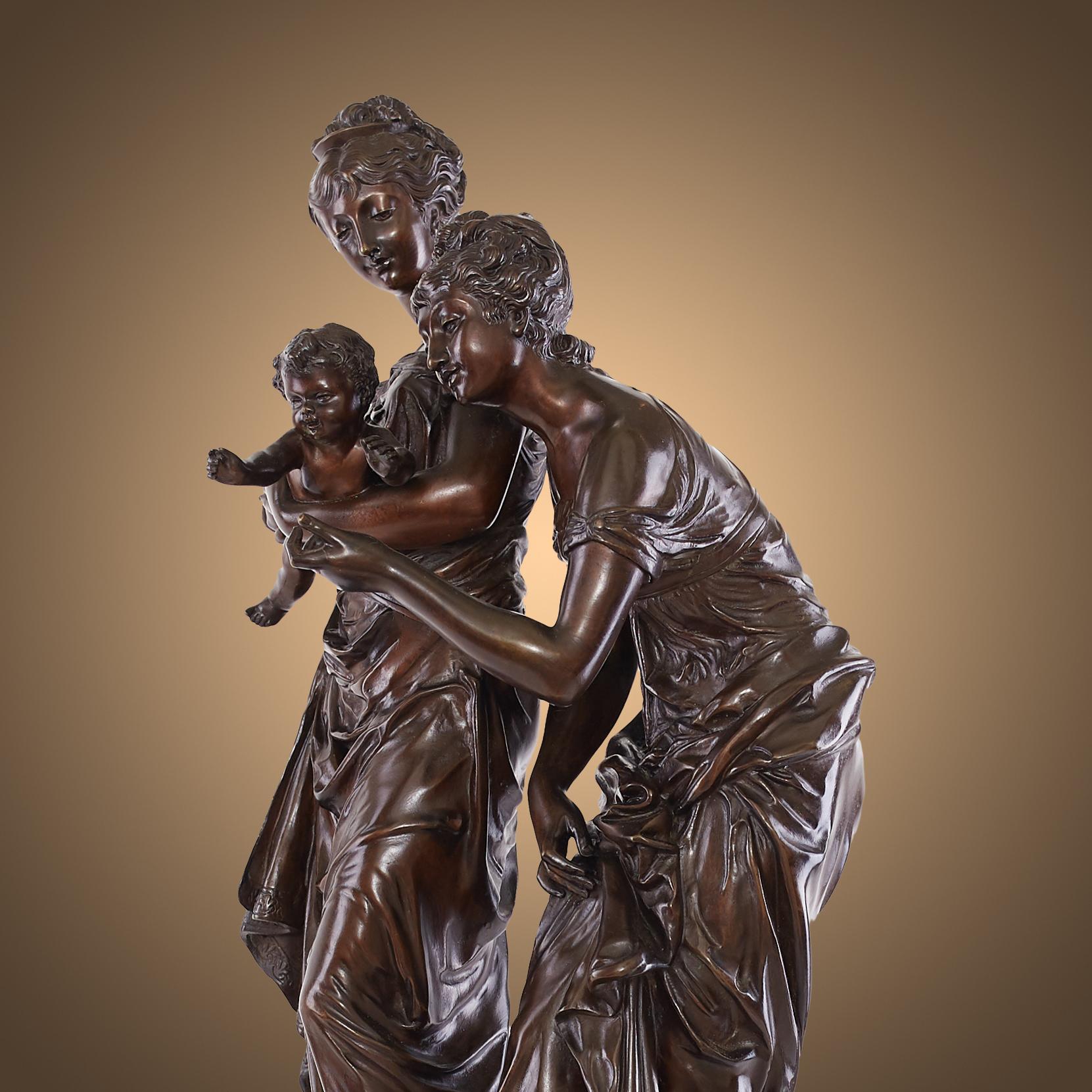 Bronze Sculpture circa 19th Century, 1887 by 