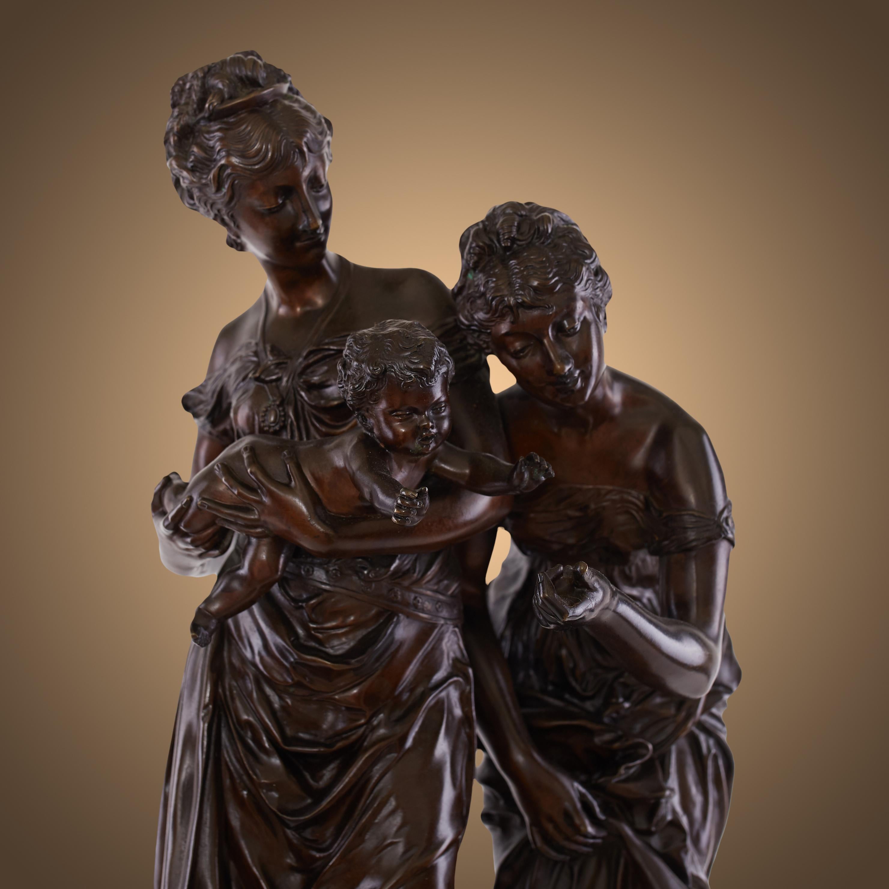 Bronze Sculpture circa 19th Century, 1887 by 