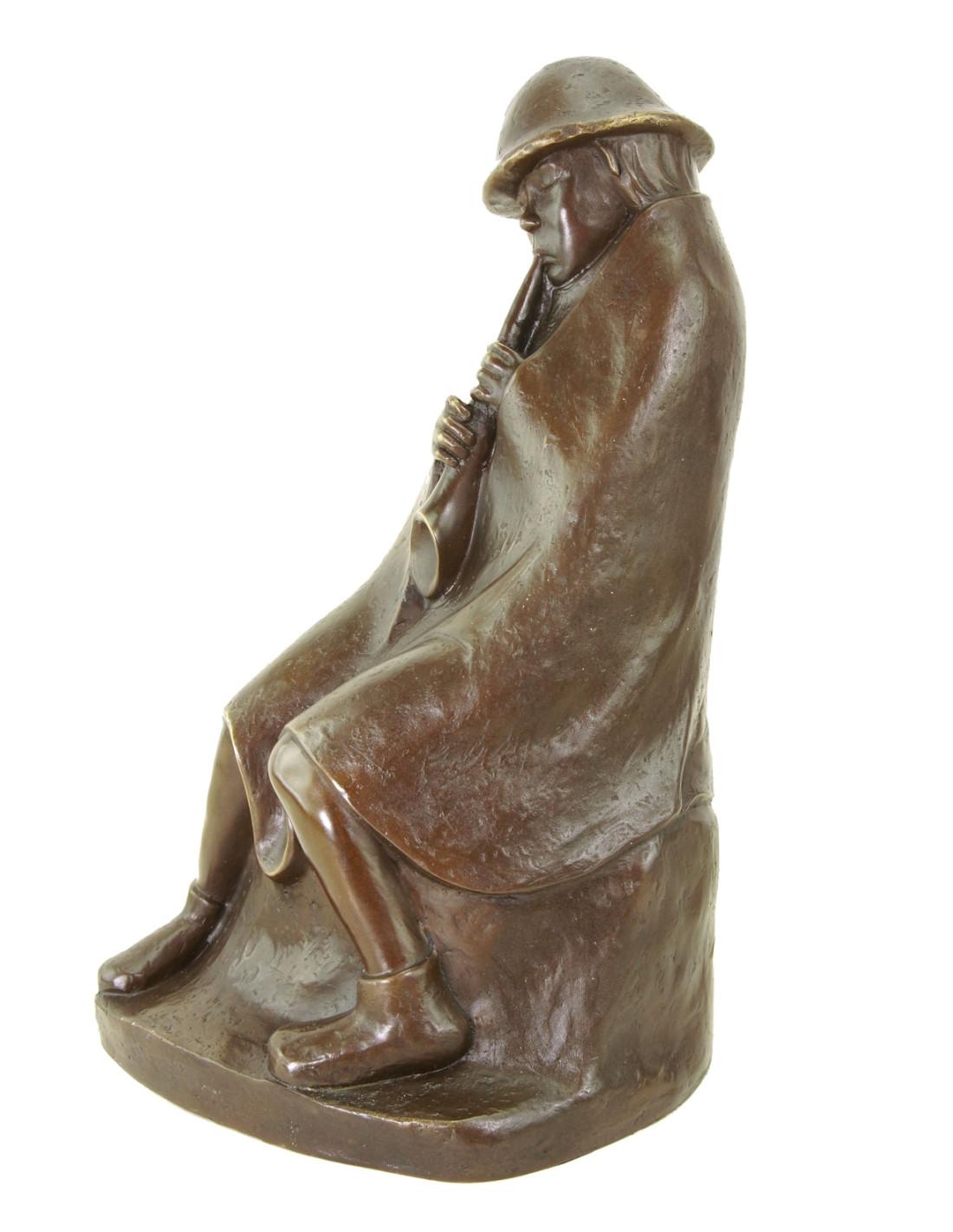 Bronze Sculpture, Contemporary Sculpture Signed Ernst Barlach, XXIst Century. For Sale 1