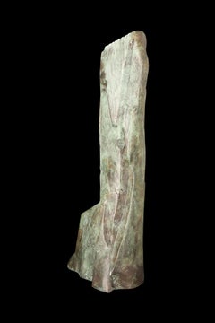 Scultura in bronzo "Testa cubista" di Joseph Csaky (1888 - 1971)