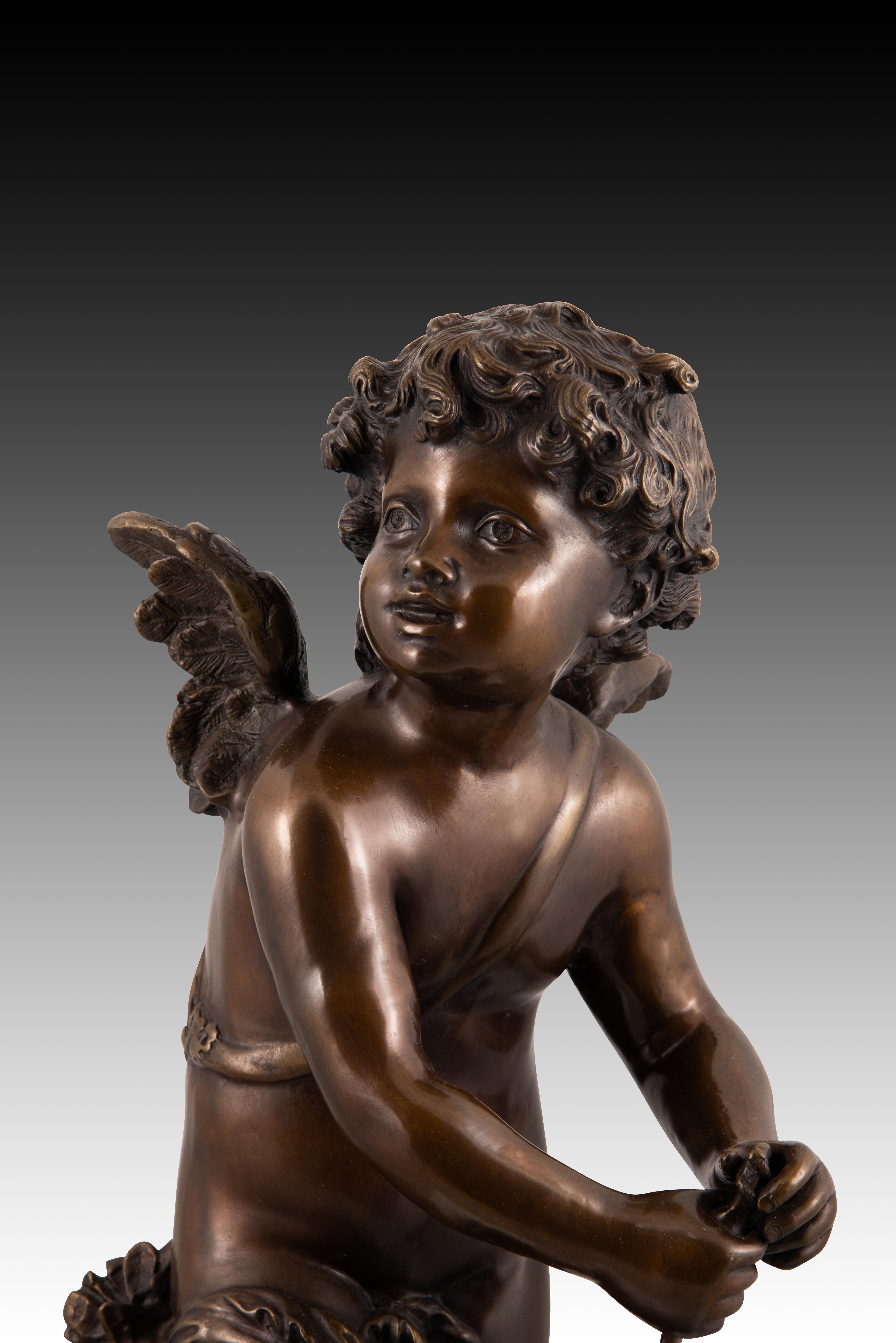 XX secolo Scultura in bronzo 