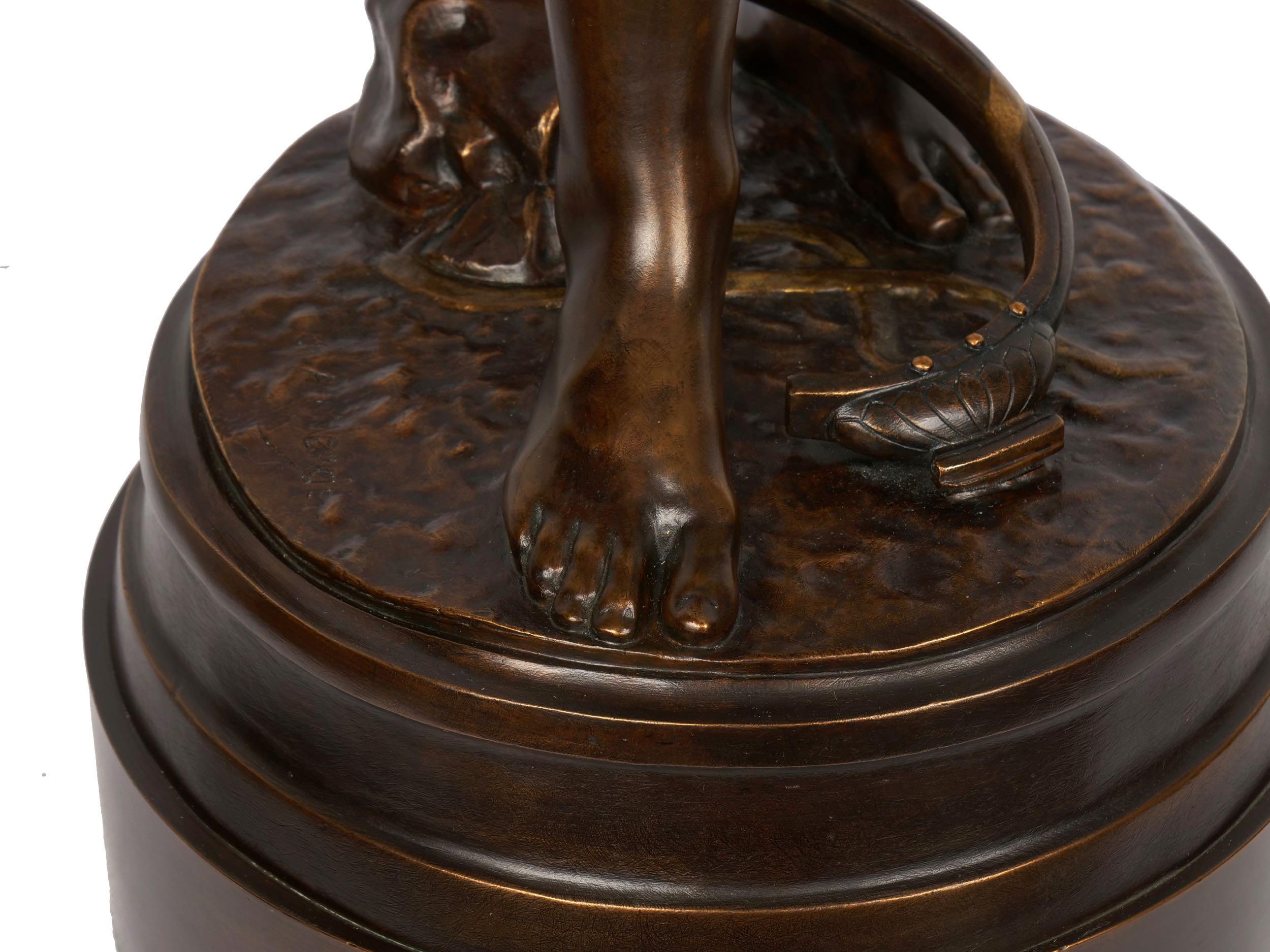 Sculpture en bronze 