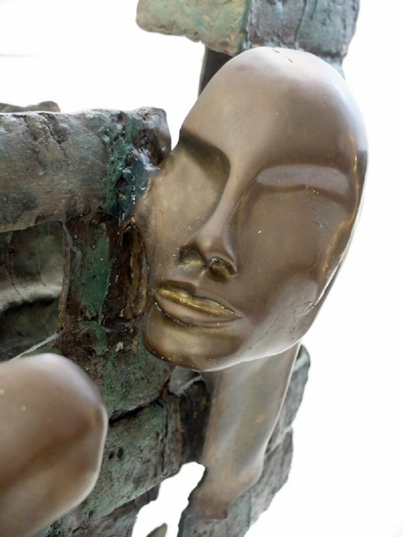 Modern Bronze Sculpture, Eleonora Drummond, 1987