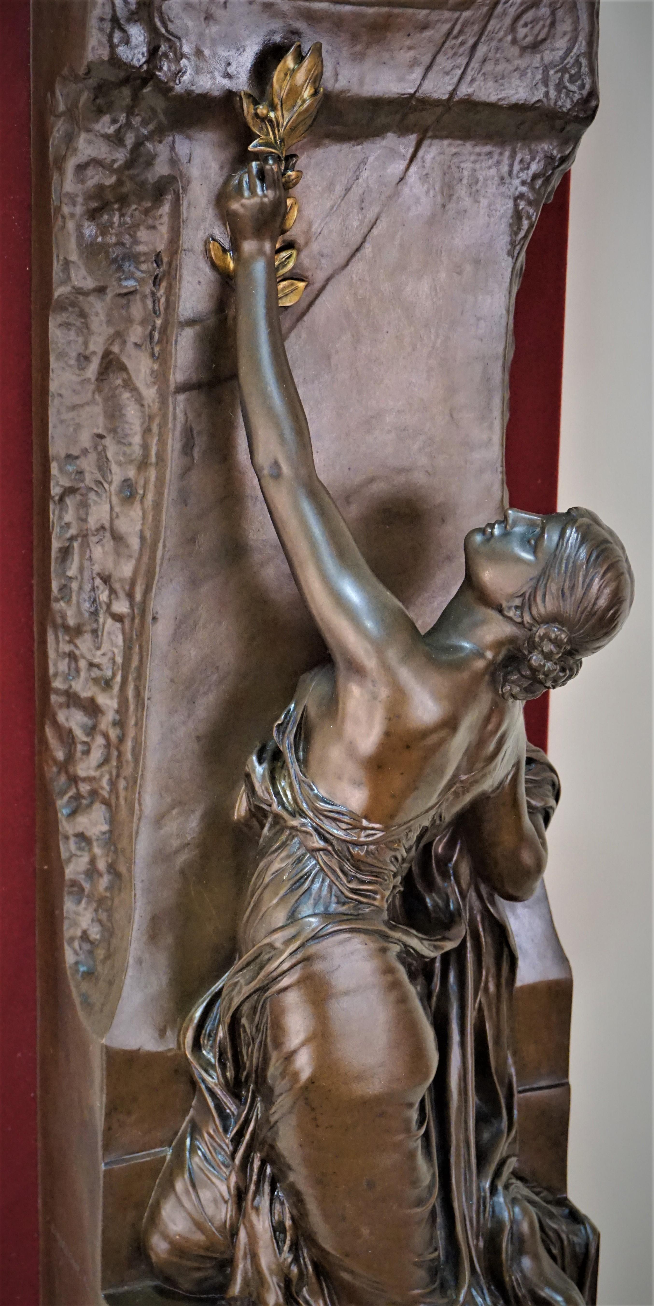 Bronze Sculpture Entitled ‘La Jeunesse’, France, 19th Century by Henri Chapu 8