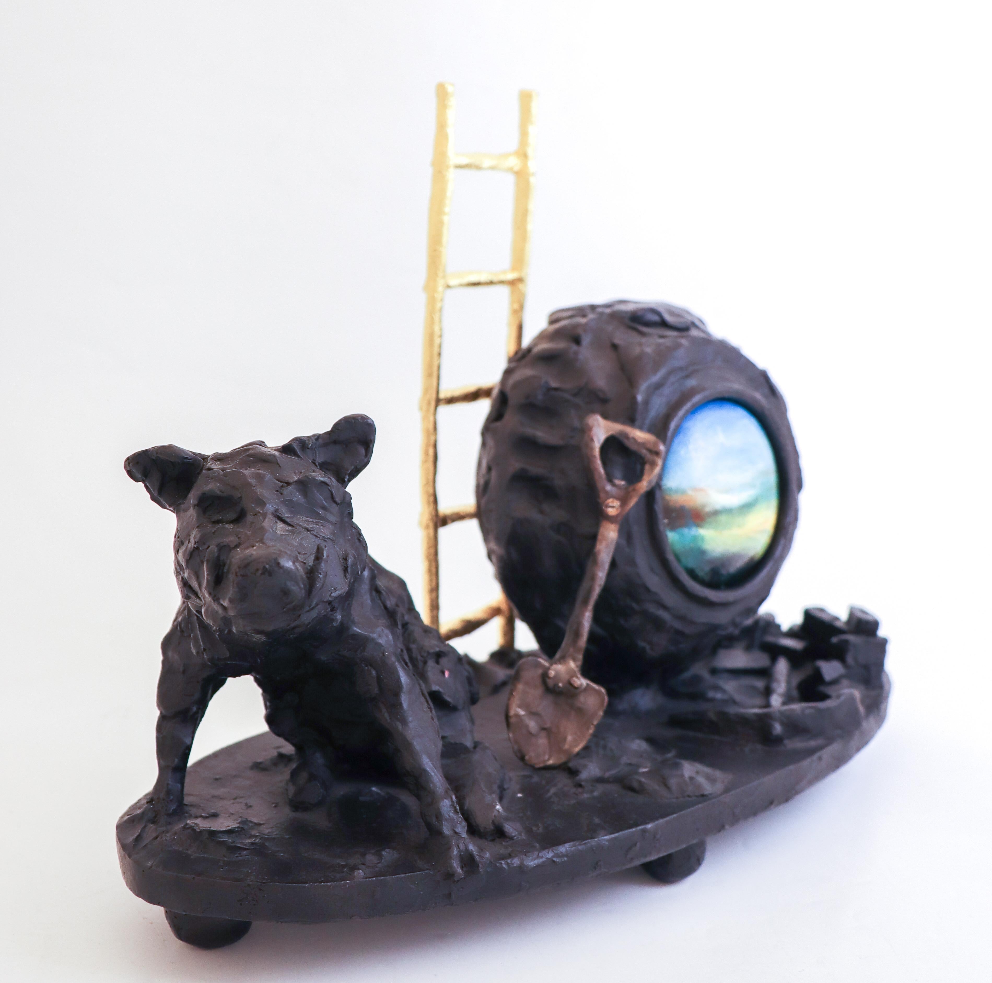 Scultura in bronzo - Ernst Billgren - 