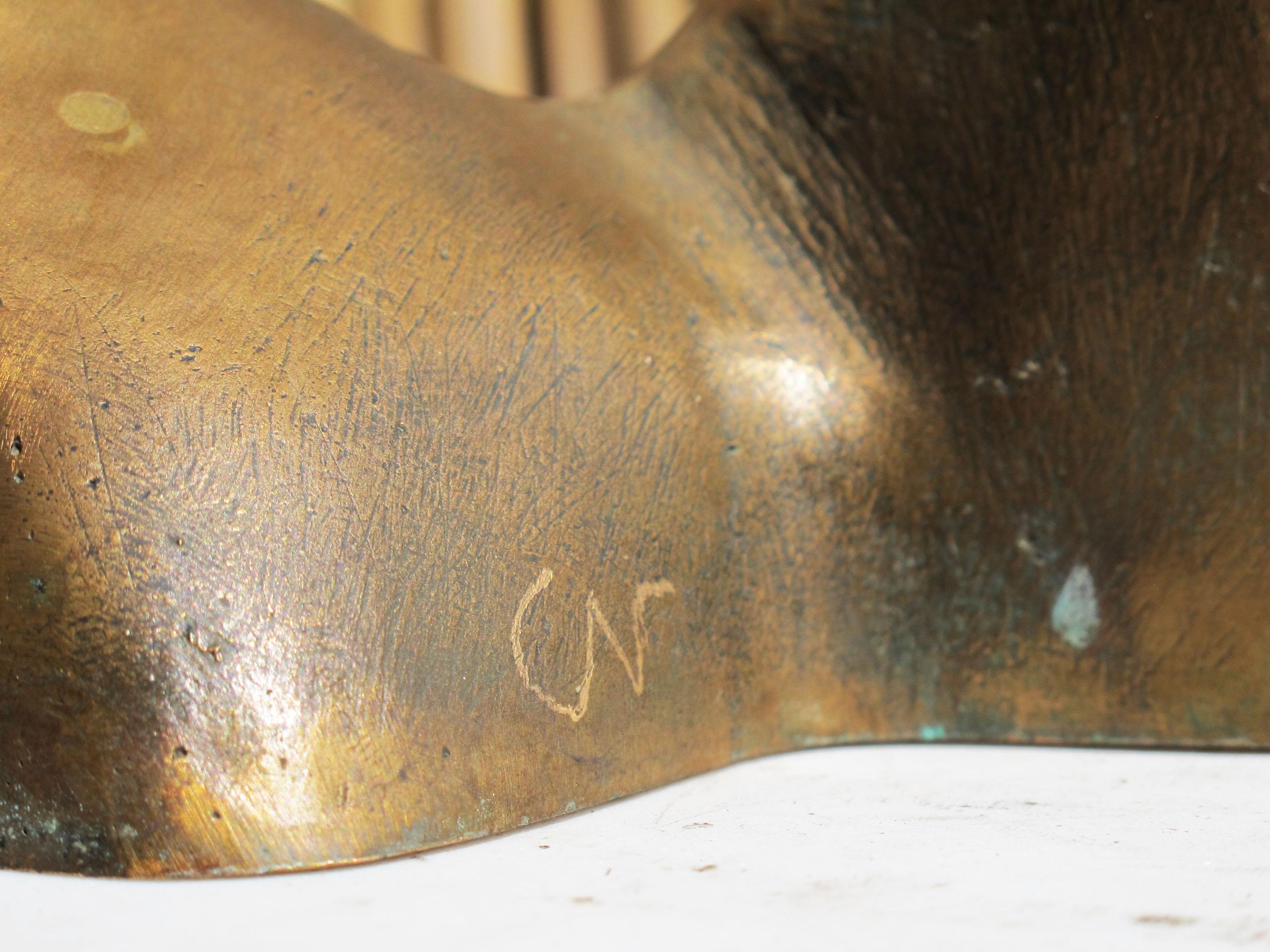 Patiné Sculpture en bronze « Etre » « être » 1995, par Catherine Val en vente