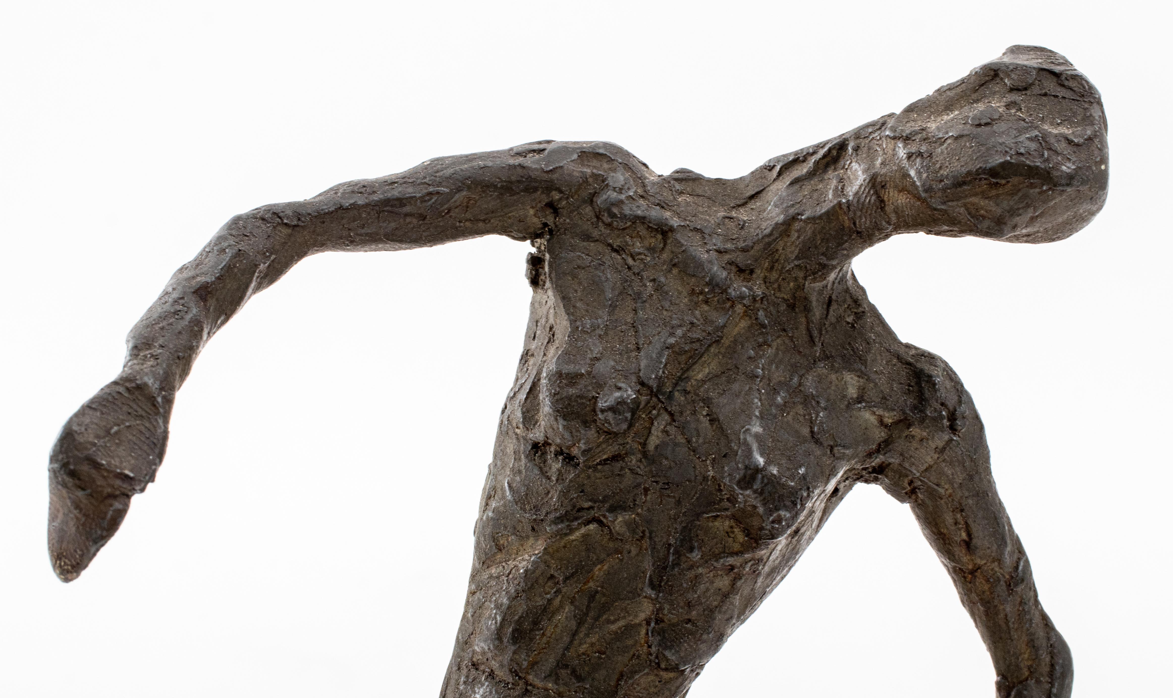 Bronze Sculpture Female Dancer After Edgar Degas EK 61 Signed  For Sale 1