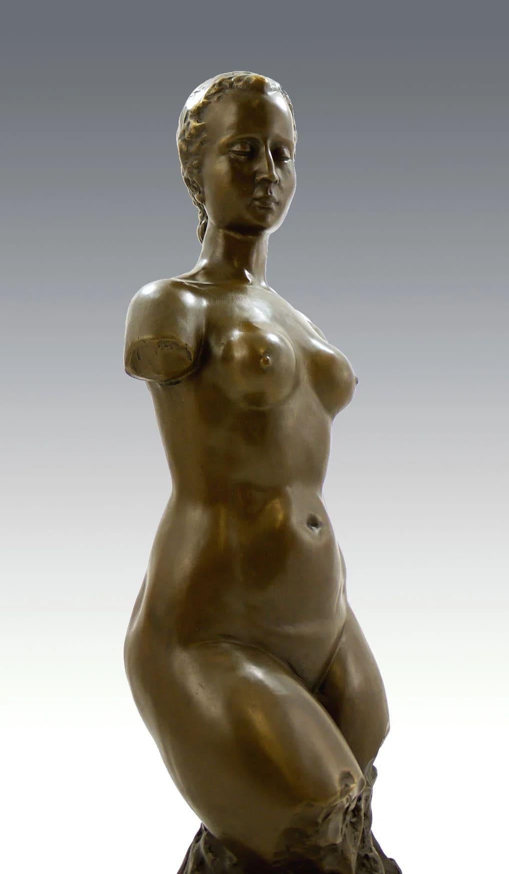 Moderno Scultura in bronzo Torso femminile, XX secolo in vendita