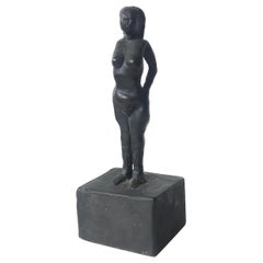 Small Bronze Figure Study After Eric Goulder