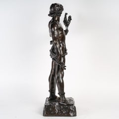 Bronze, Sculpture, "First Victory" by Marcel Debut