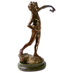 Bronze Sculpture from 1900 Paris Exposition by Giovanni de Martino