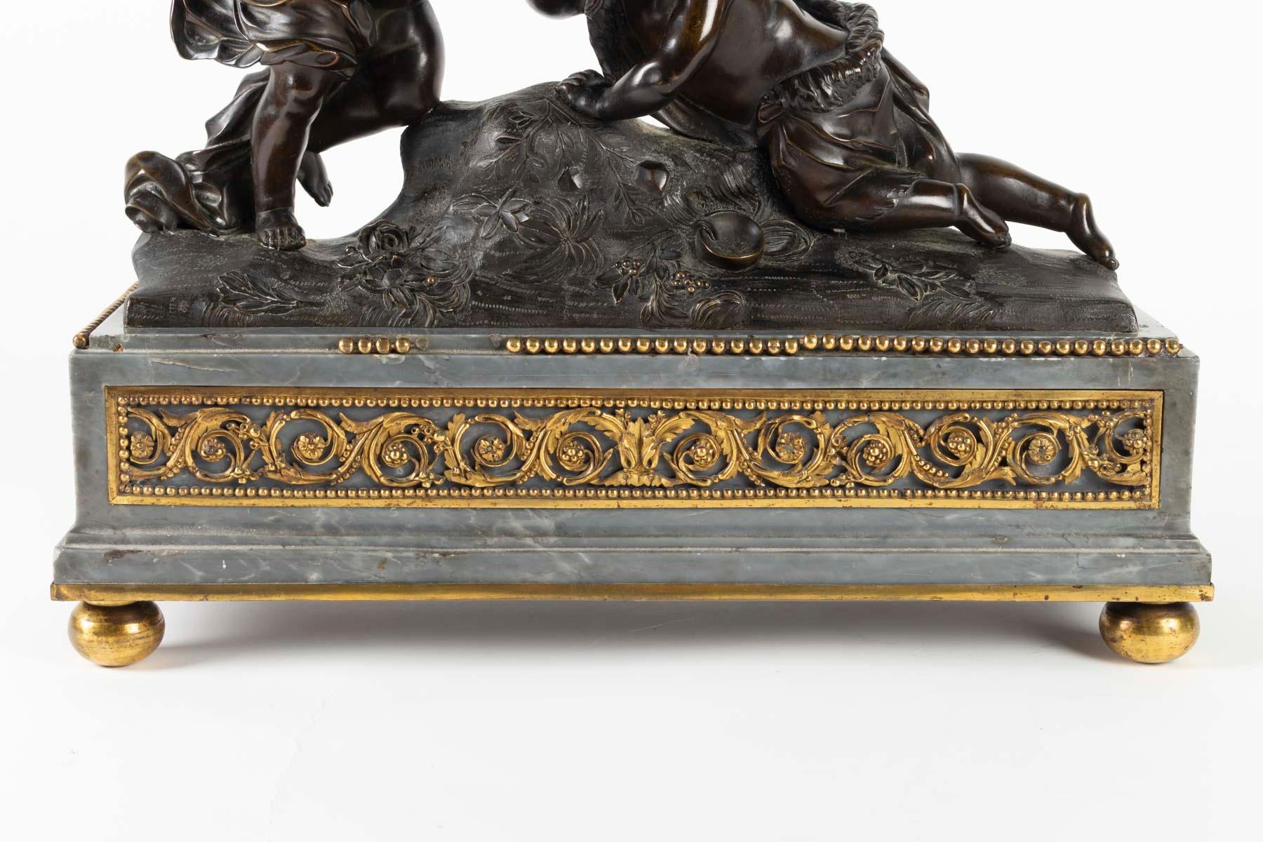 French Bronze Sculpture from the 18th Century, from the Louis XVI Period